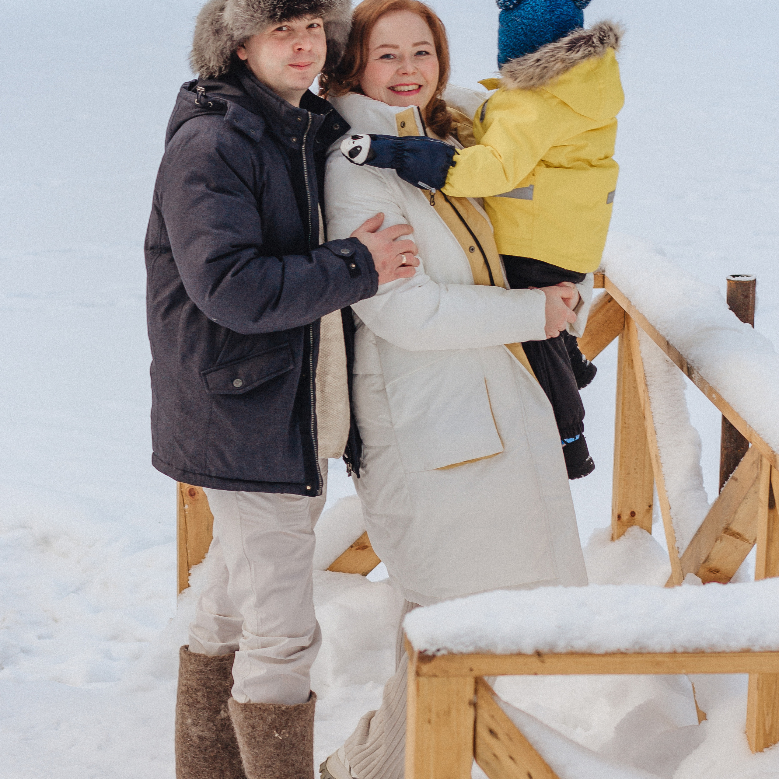 Зимняя прогулка в лесу