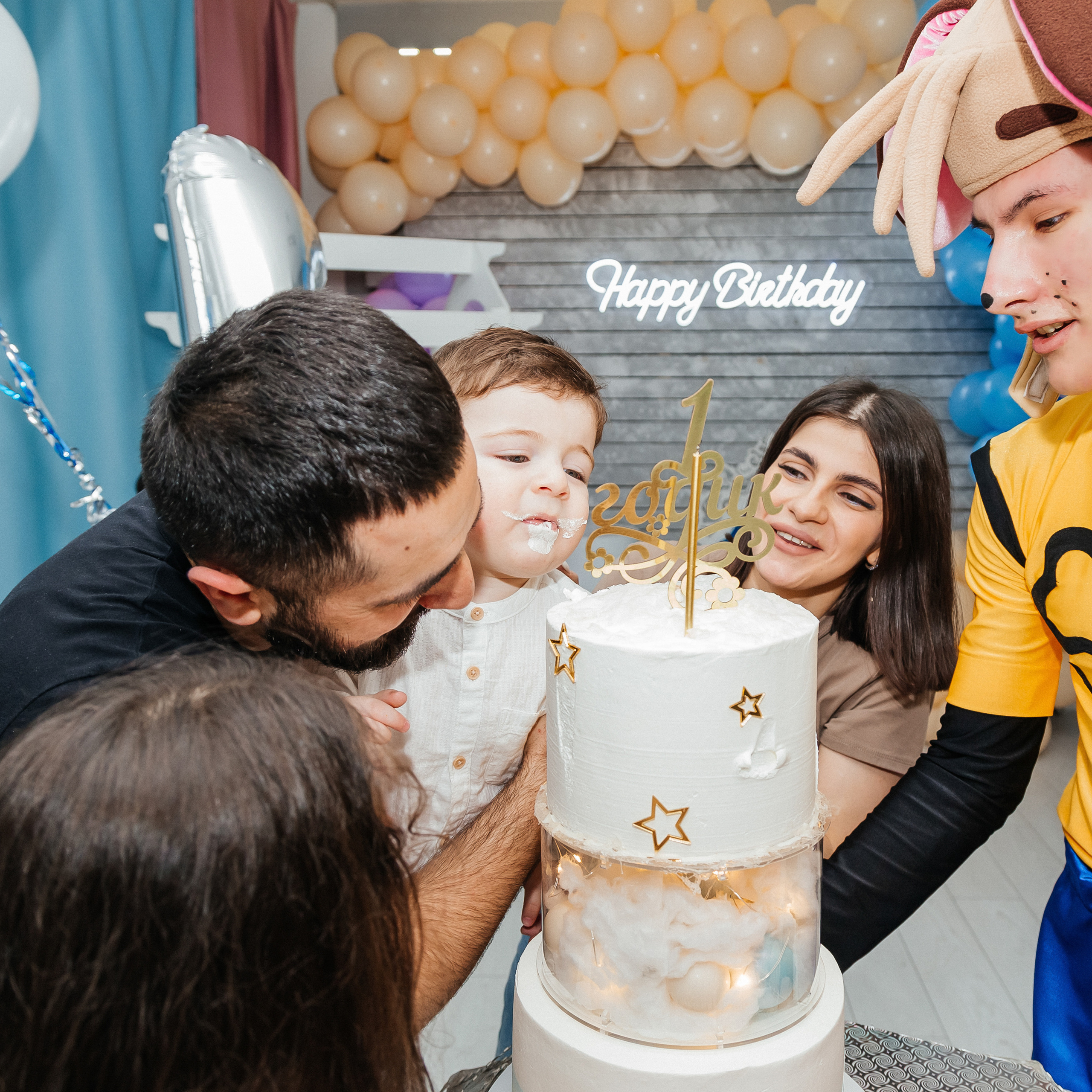 Первый годик Давида