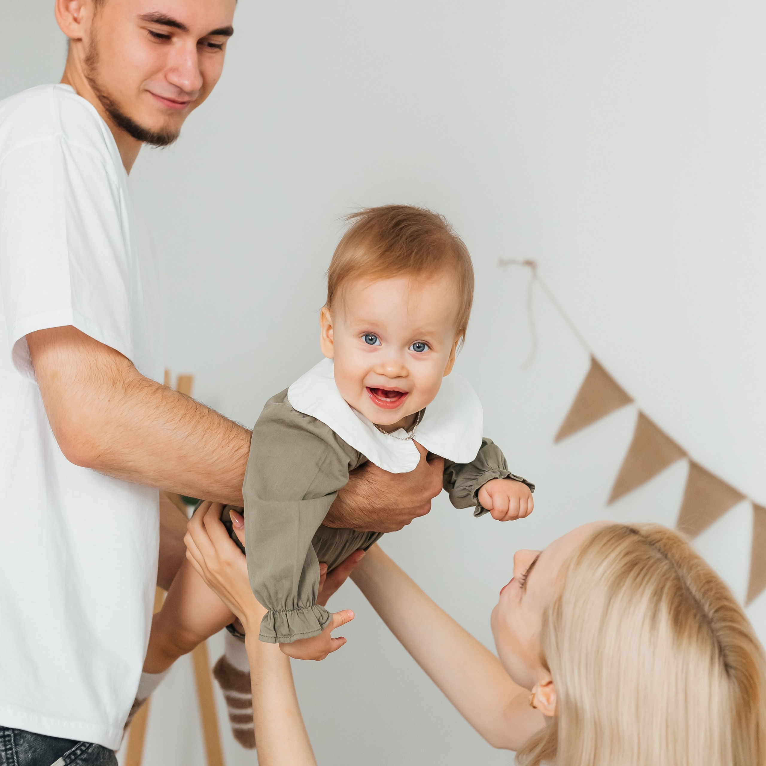 Фотосессия на годик. Фотостудия Лайм