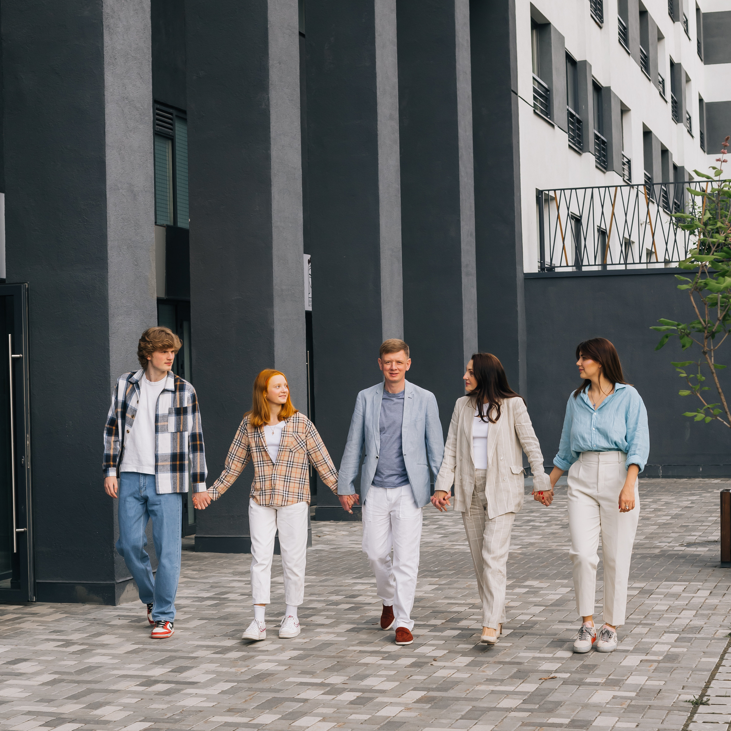 Прогулка. Новин квартал