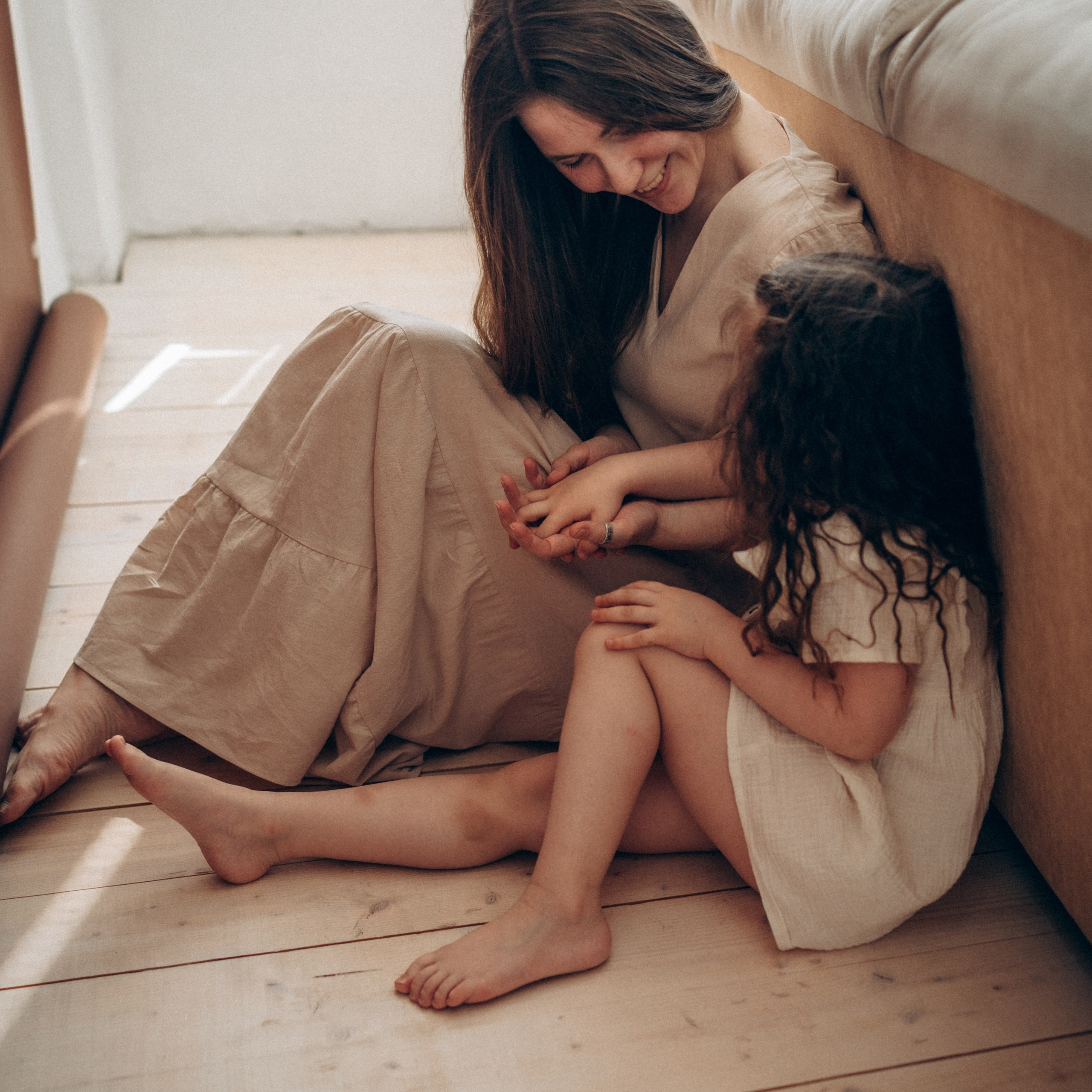 Мама с дочкой / студийная история