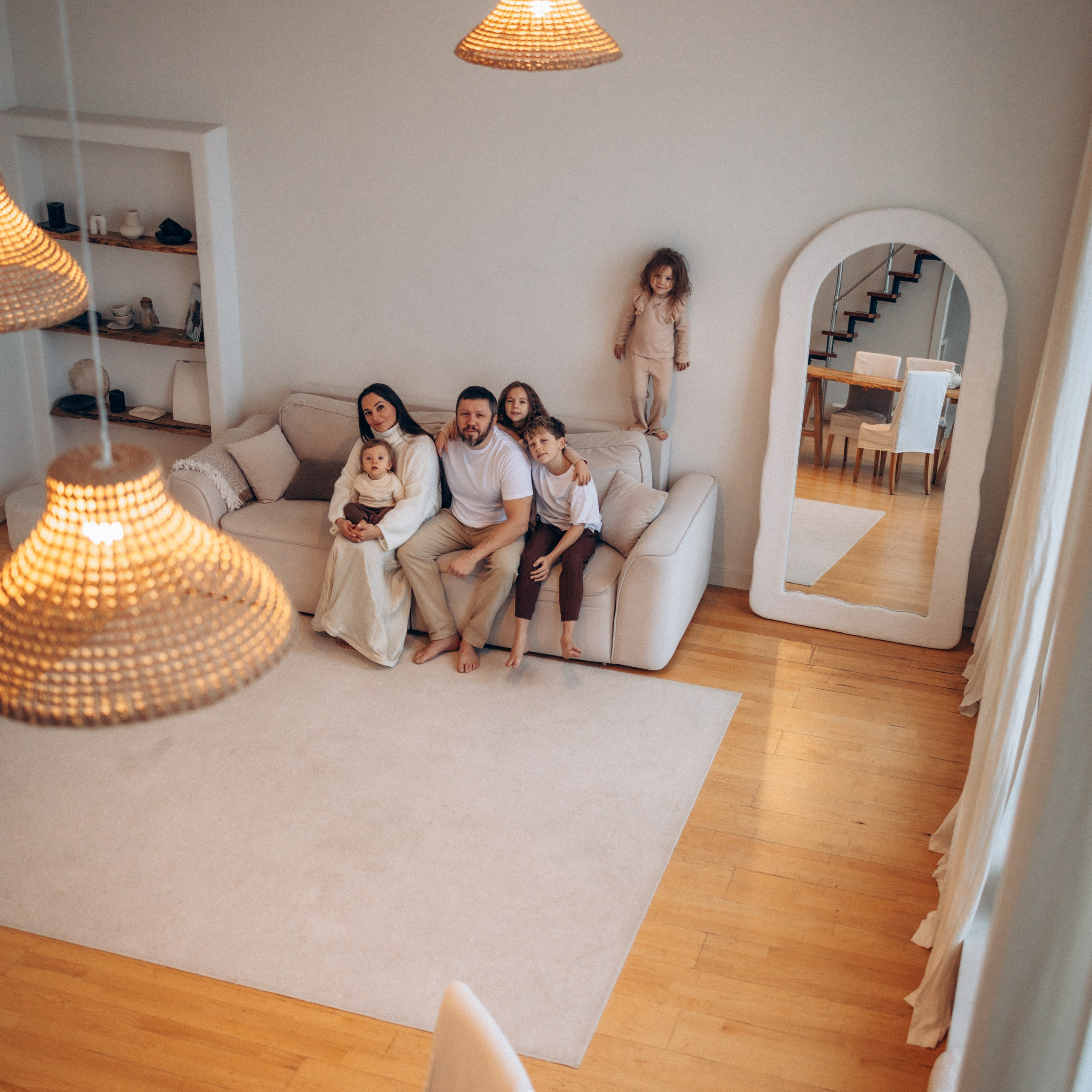 Вера и Евгений И их чудесные детки: Андрей, Артём, Виктория и Валерия