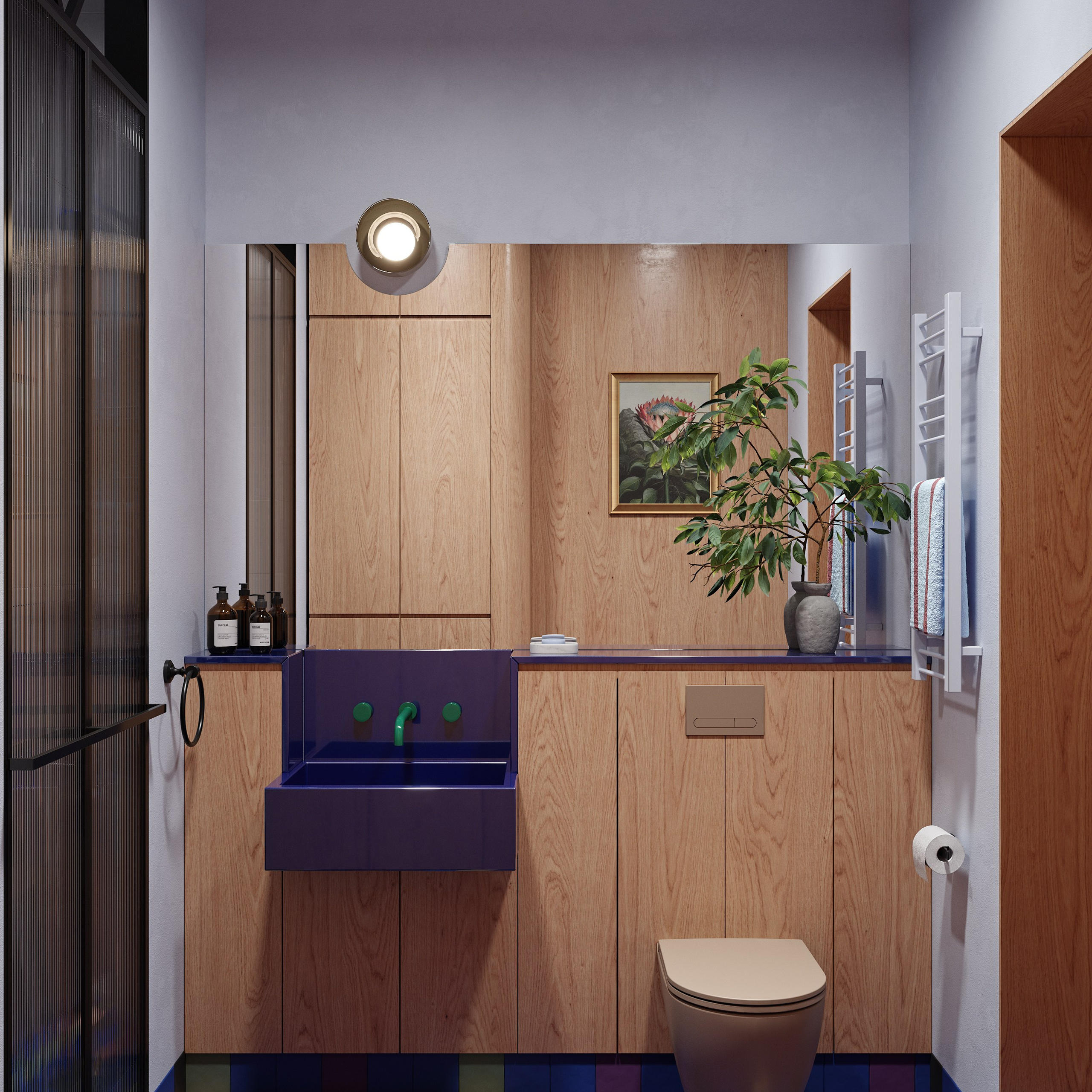 Цветной код | Дизайн Lake and Walls