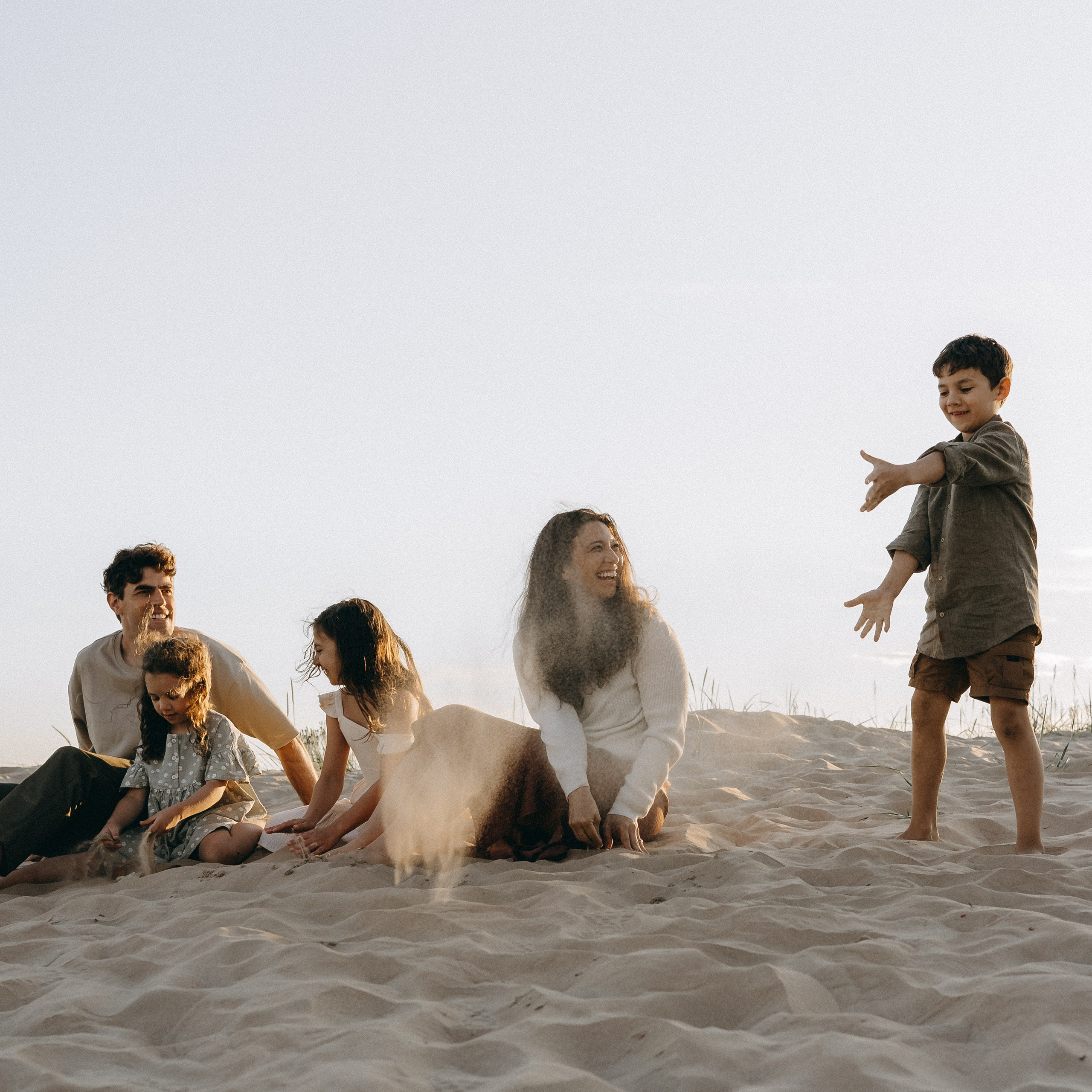 Семейная фотосессия на природе