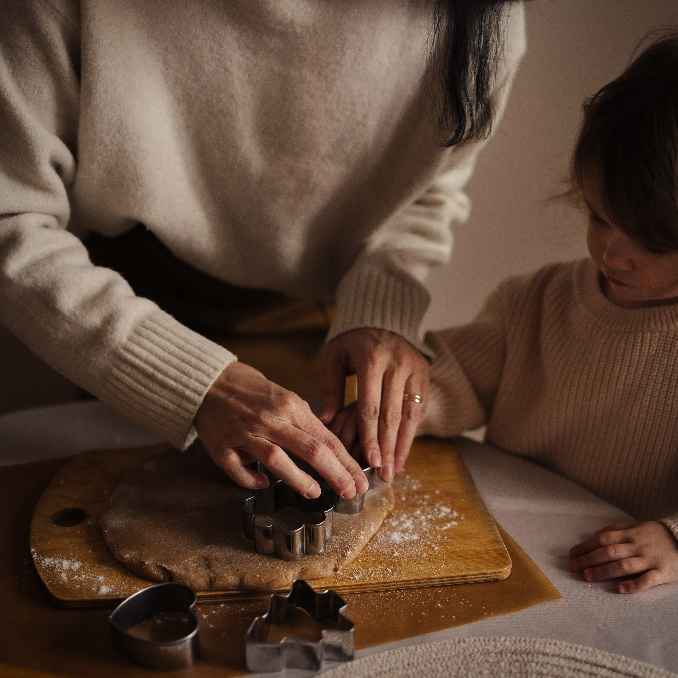 Домашняя фотосессия мама и дочка