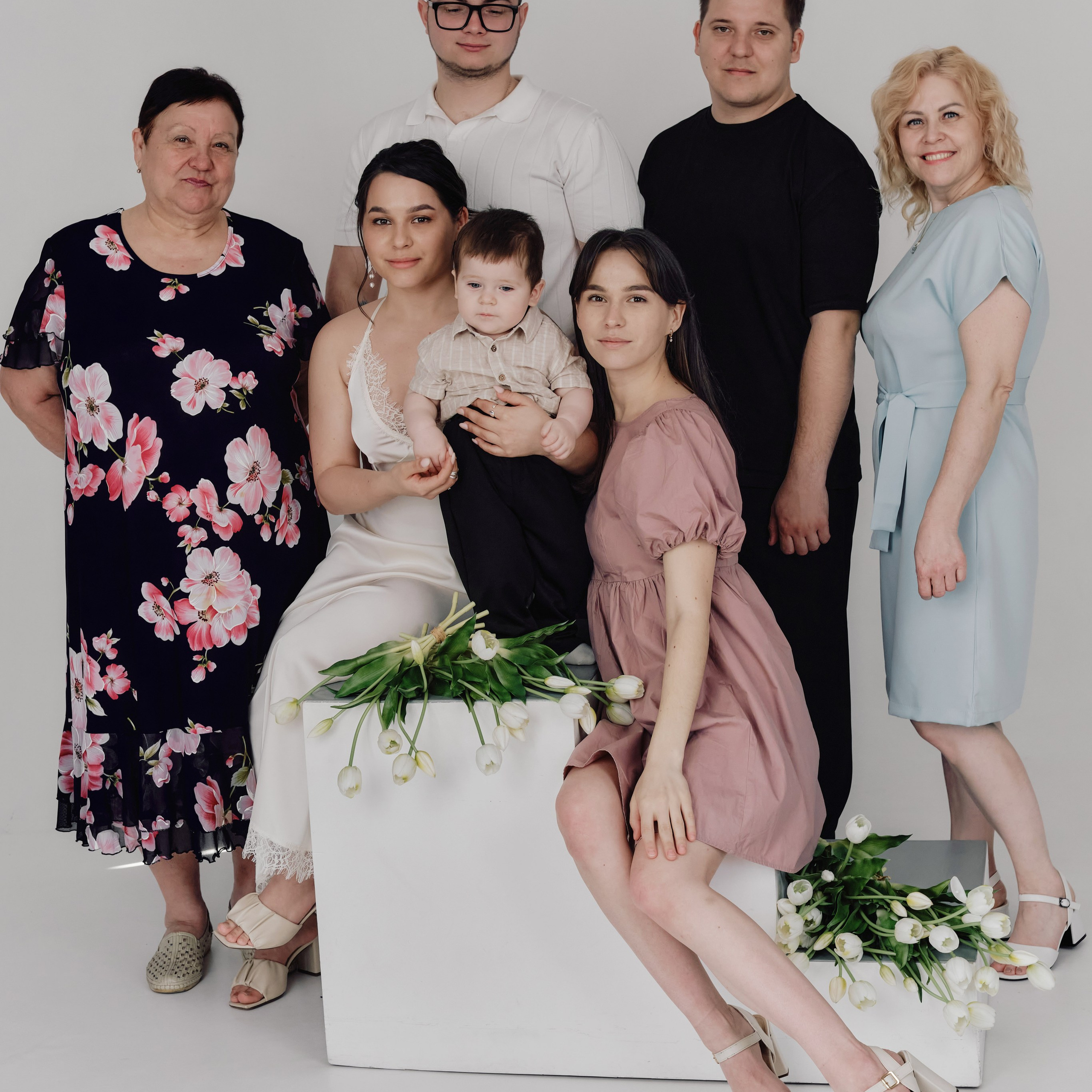 Большая семья