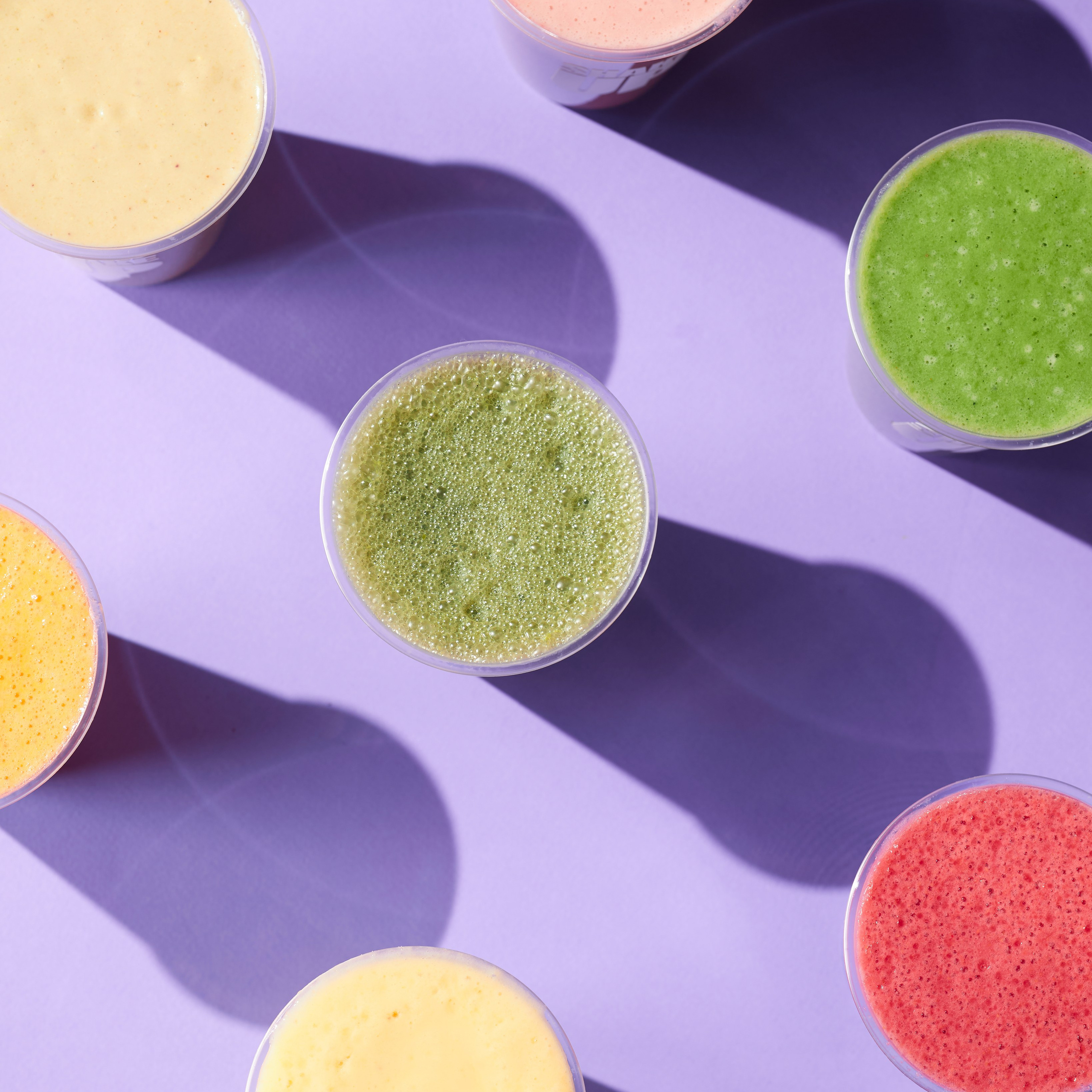 Контент для сети смузи-баров SHAKE UP. Фуд-фотограф и SMM в Москве