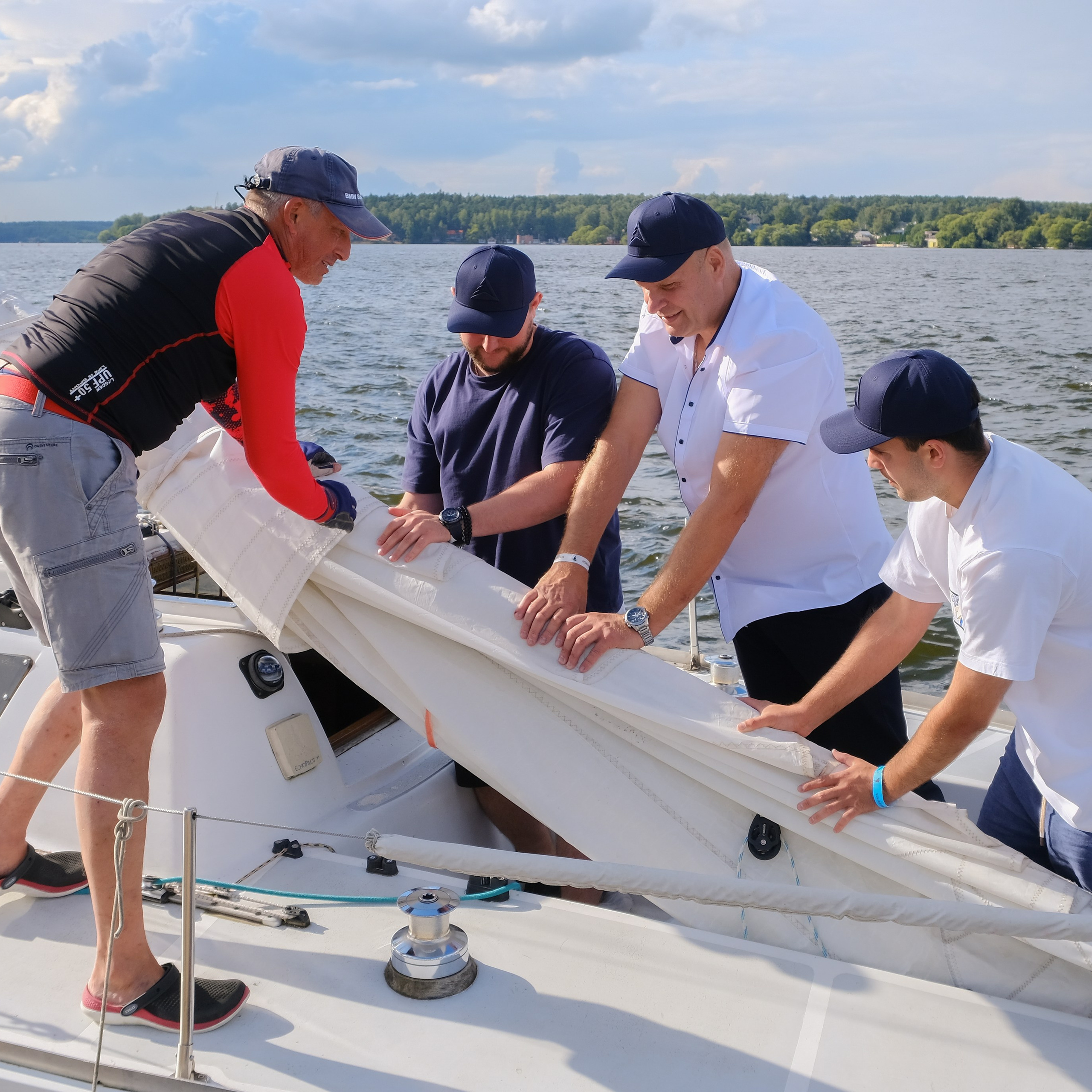 Парусная регата, кейс B2B. -