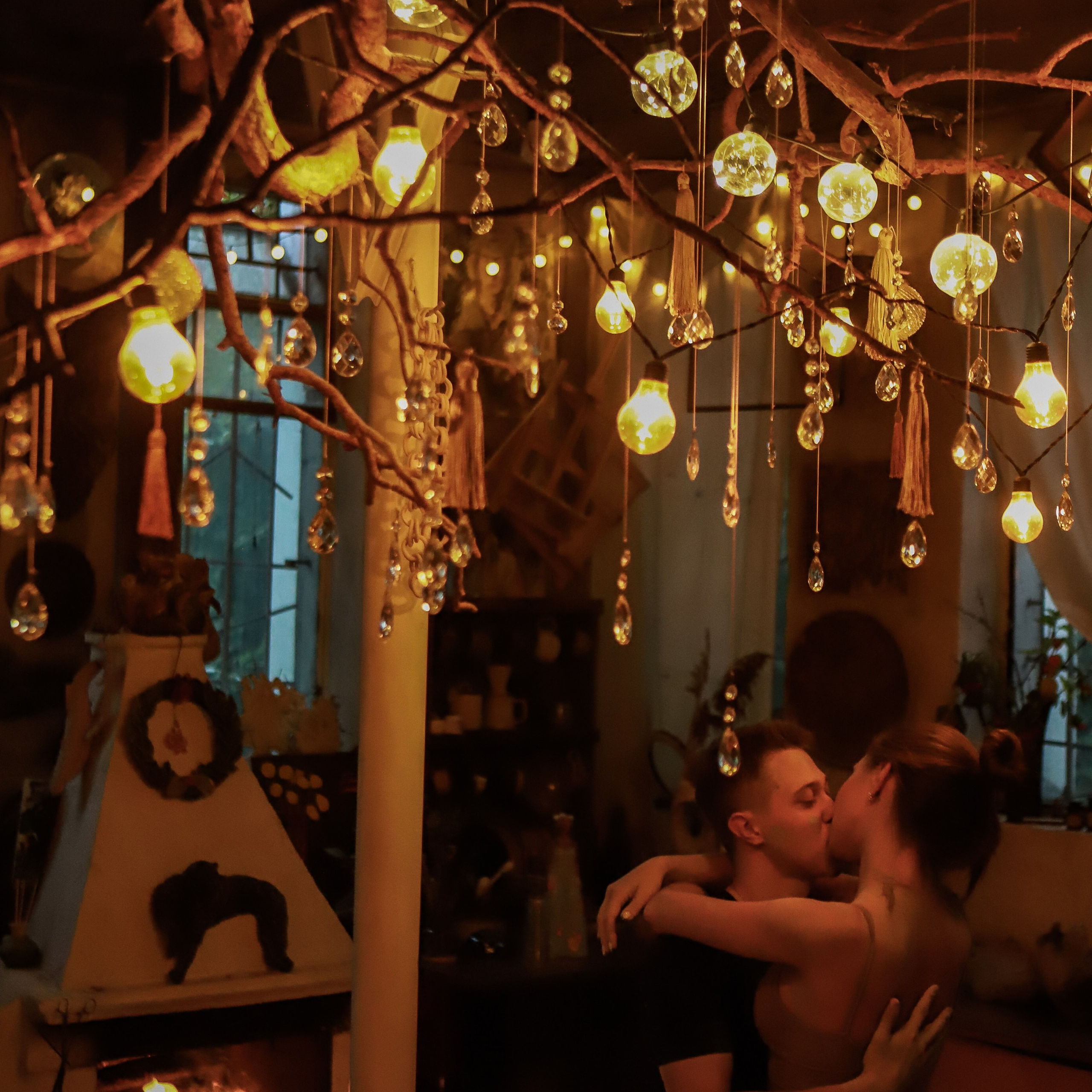 Лавстори в гончарной мастерской