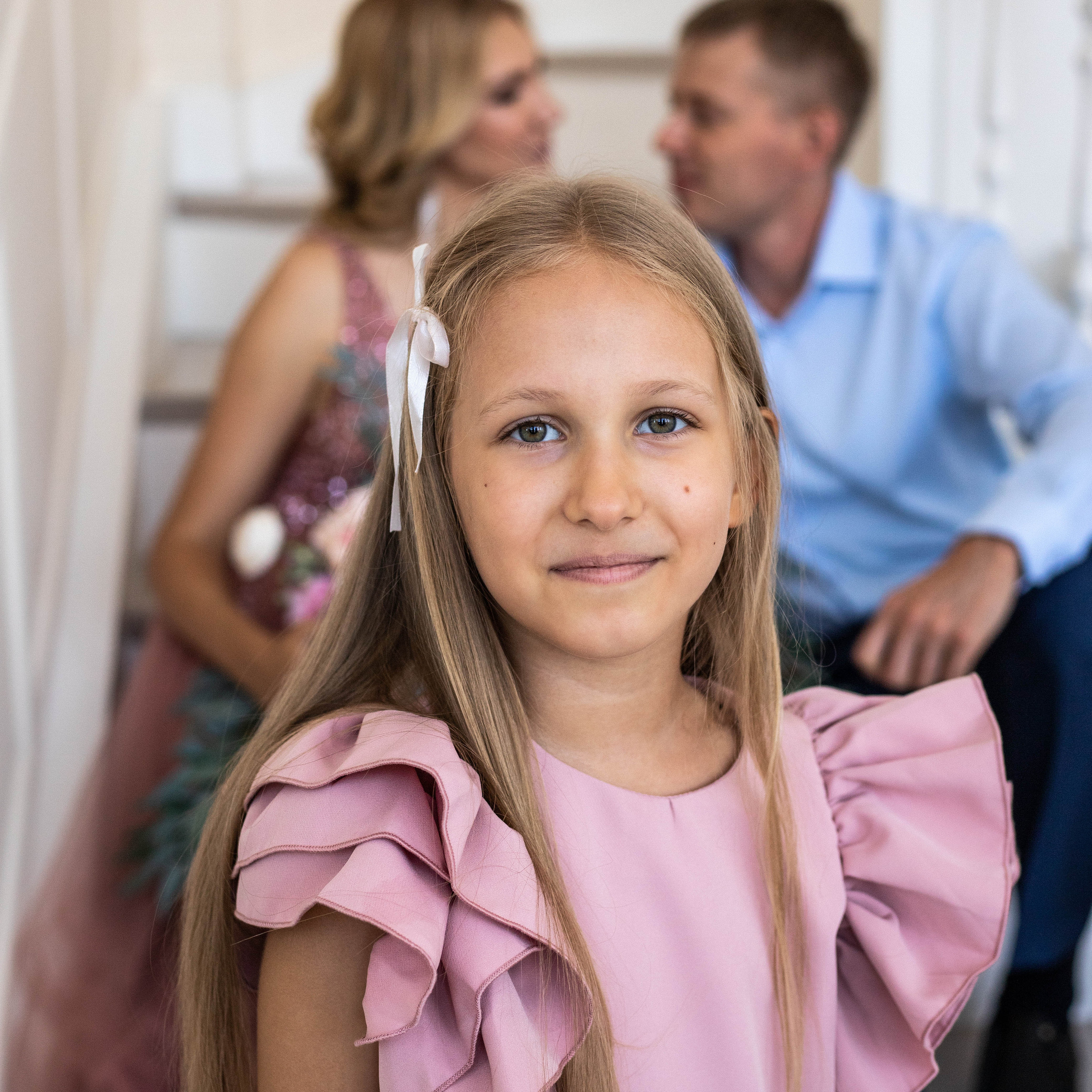 Домашняя семейная фотография 