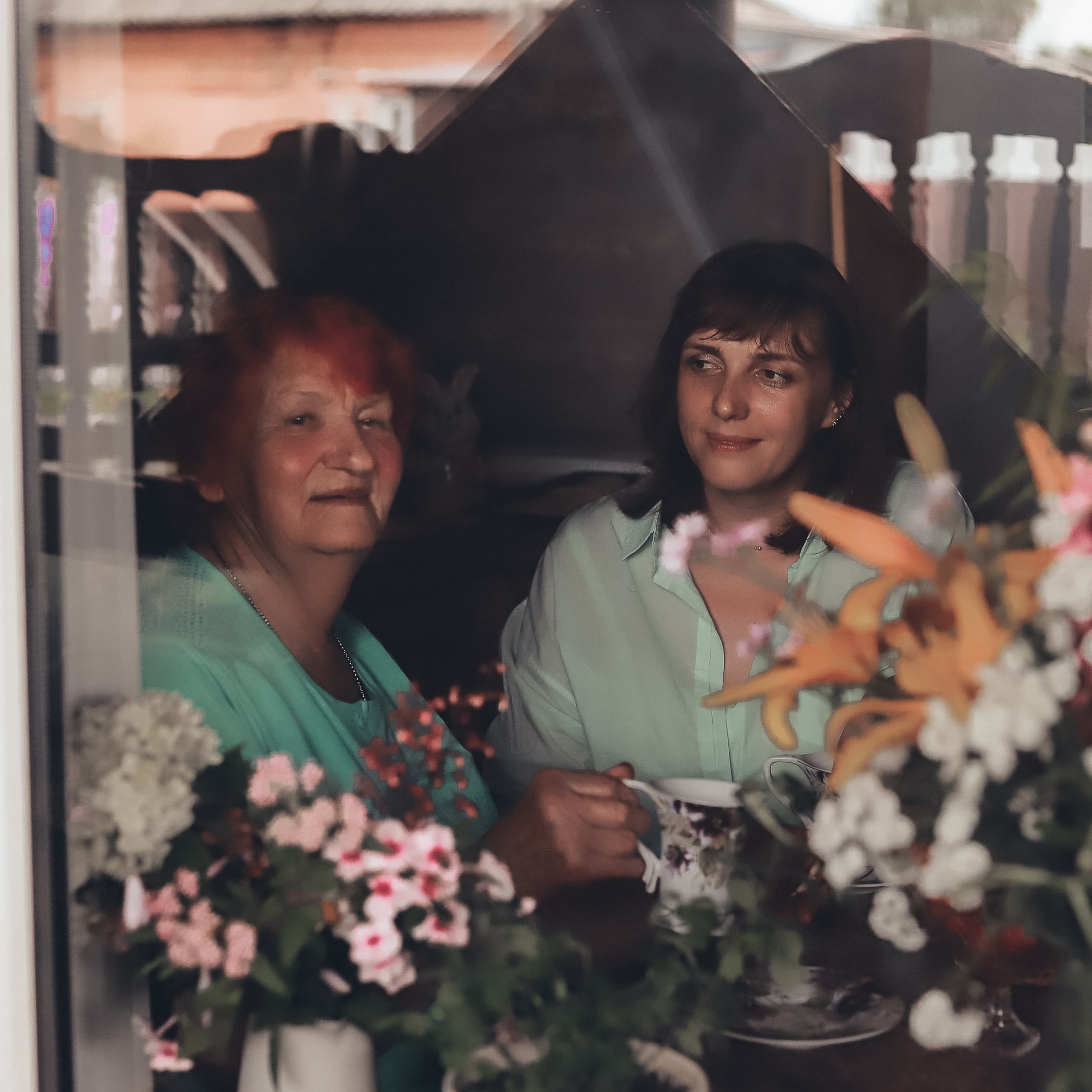 Алена и ее бабушка