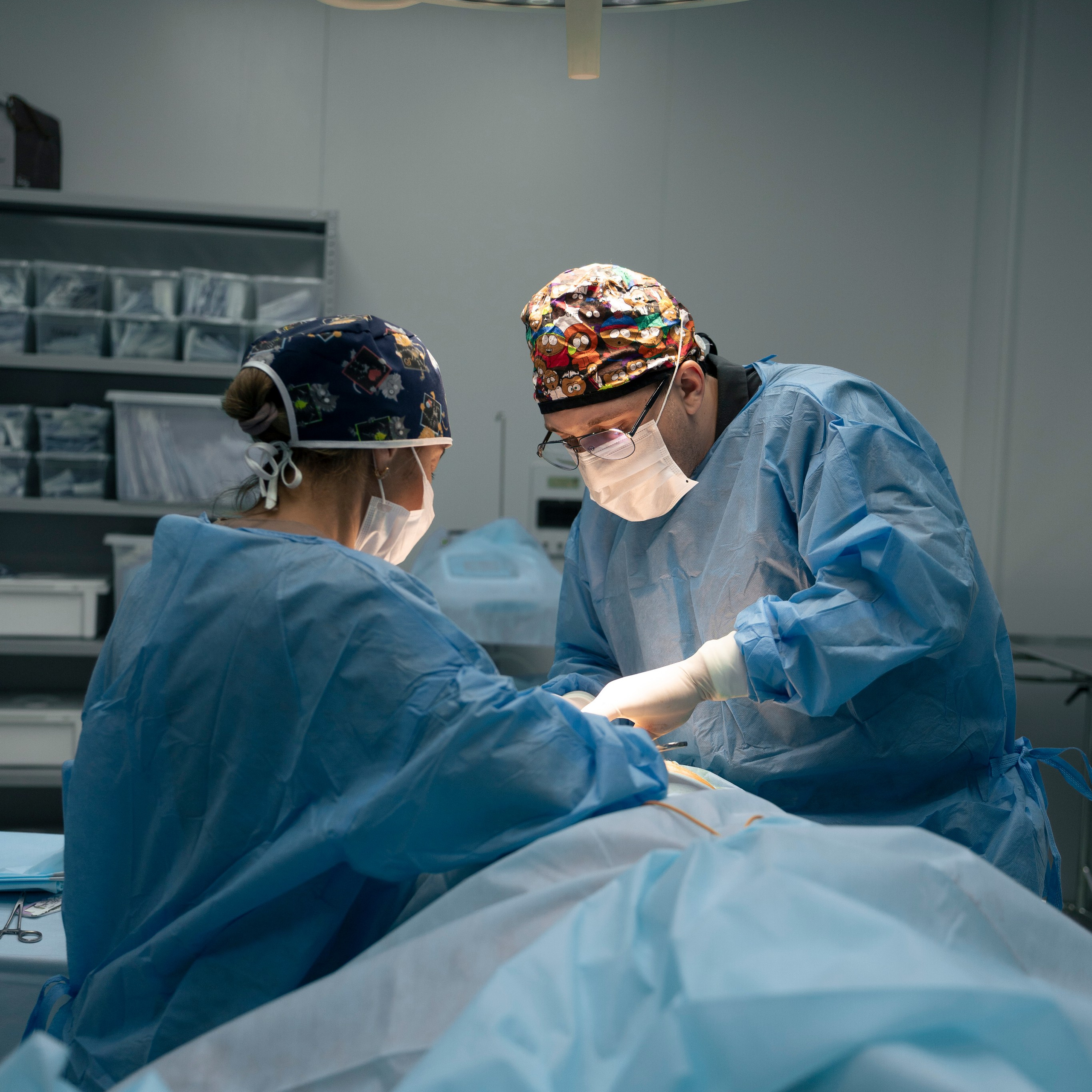 Контент съемка для хирурга