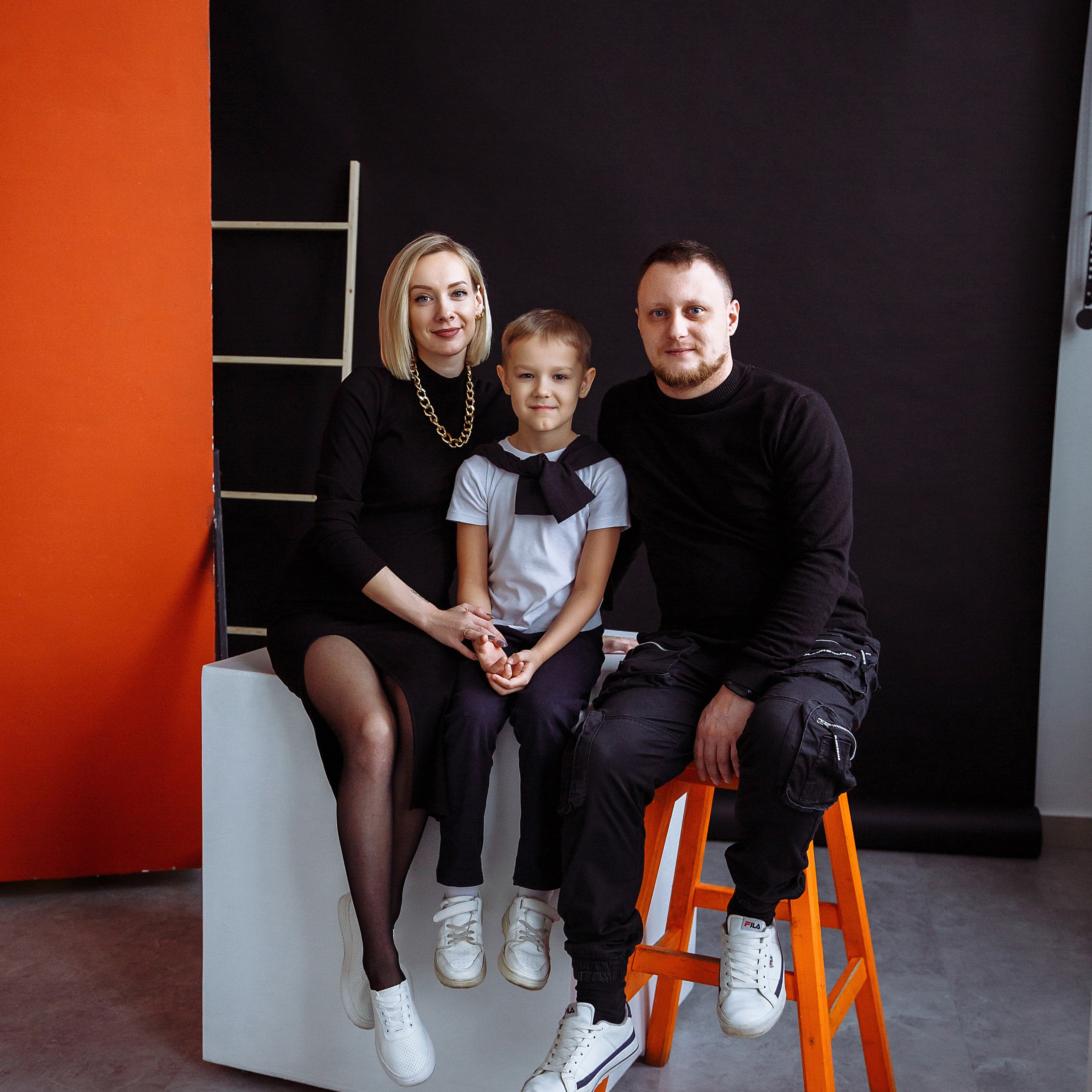 Юлия, Илья и Костя