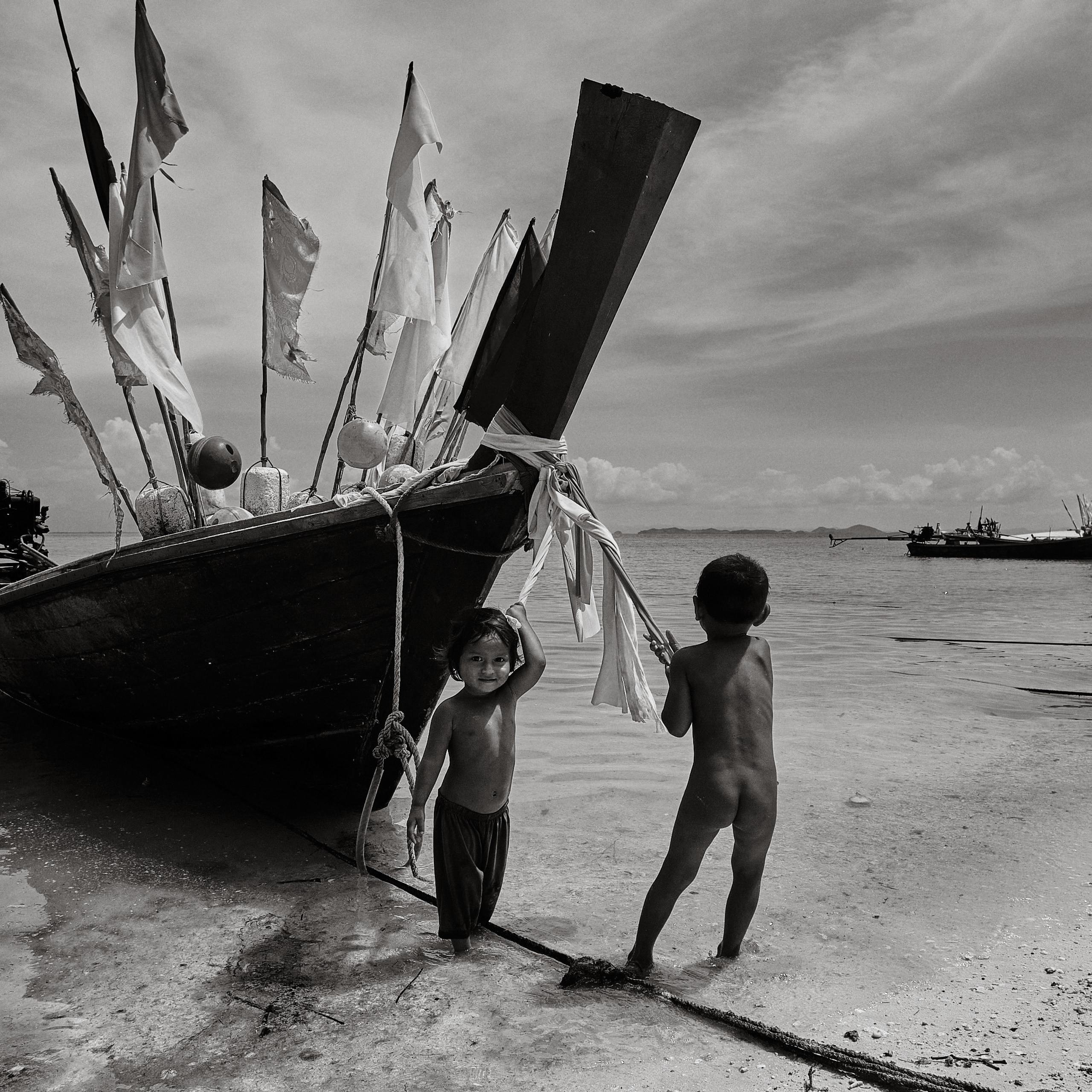 Таиланд (чёрно-белый)