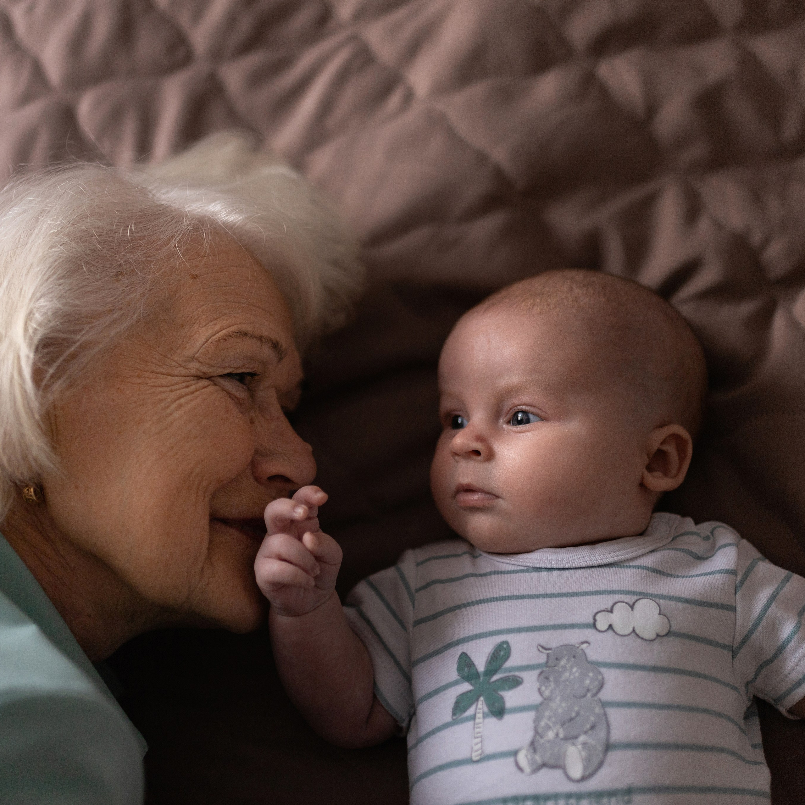 Вовка с бабушкой и прабабушкой