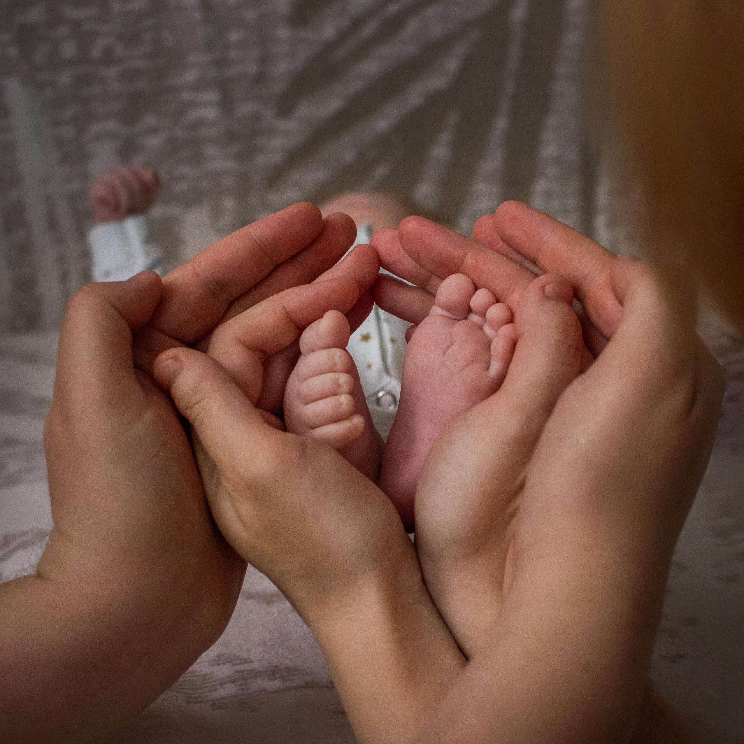 Дома у Лены, Жени и маленького Серёжи