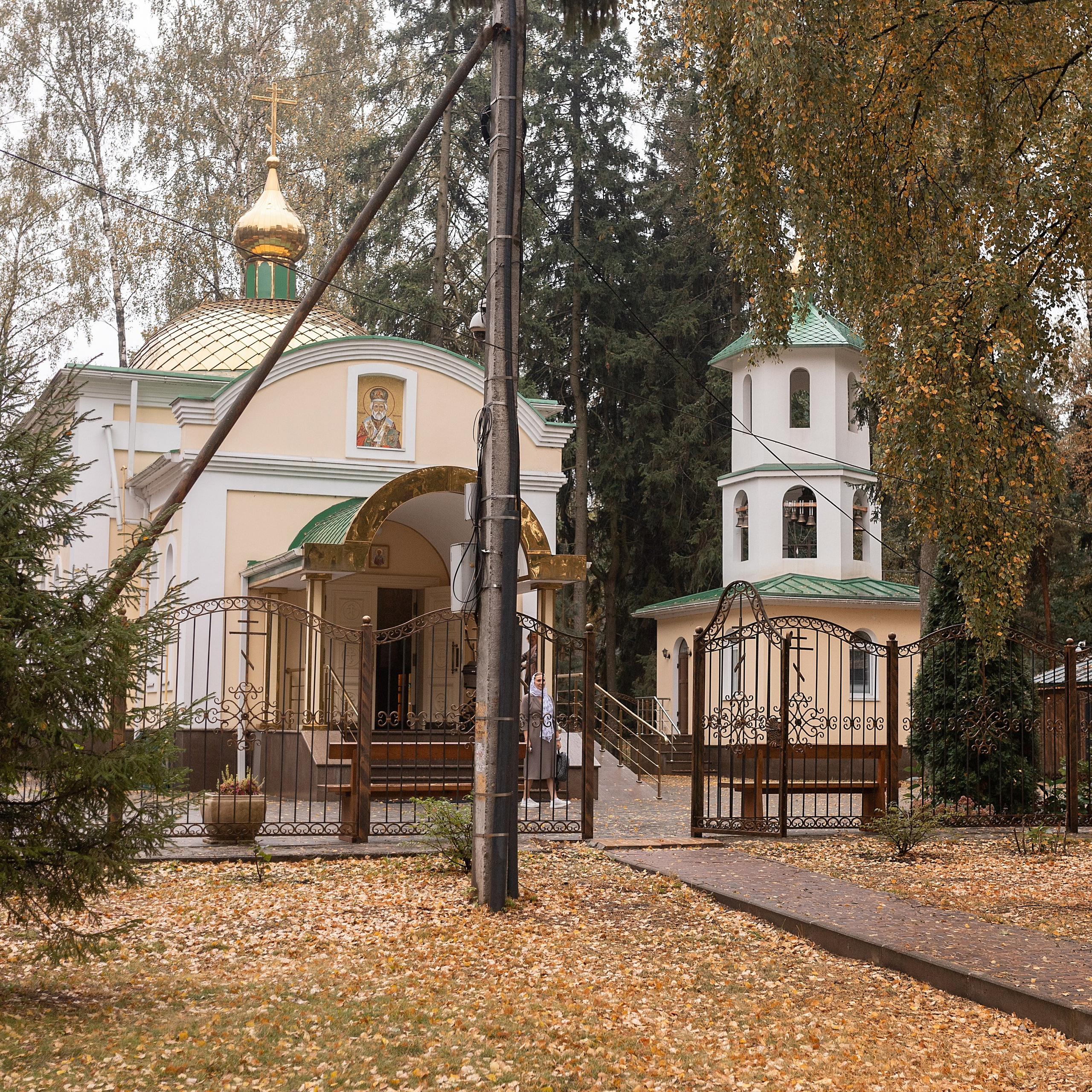Крещение в Никольском храме города Балашиха