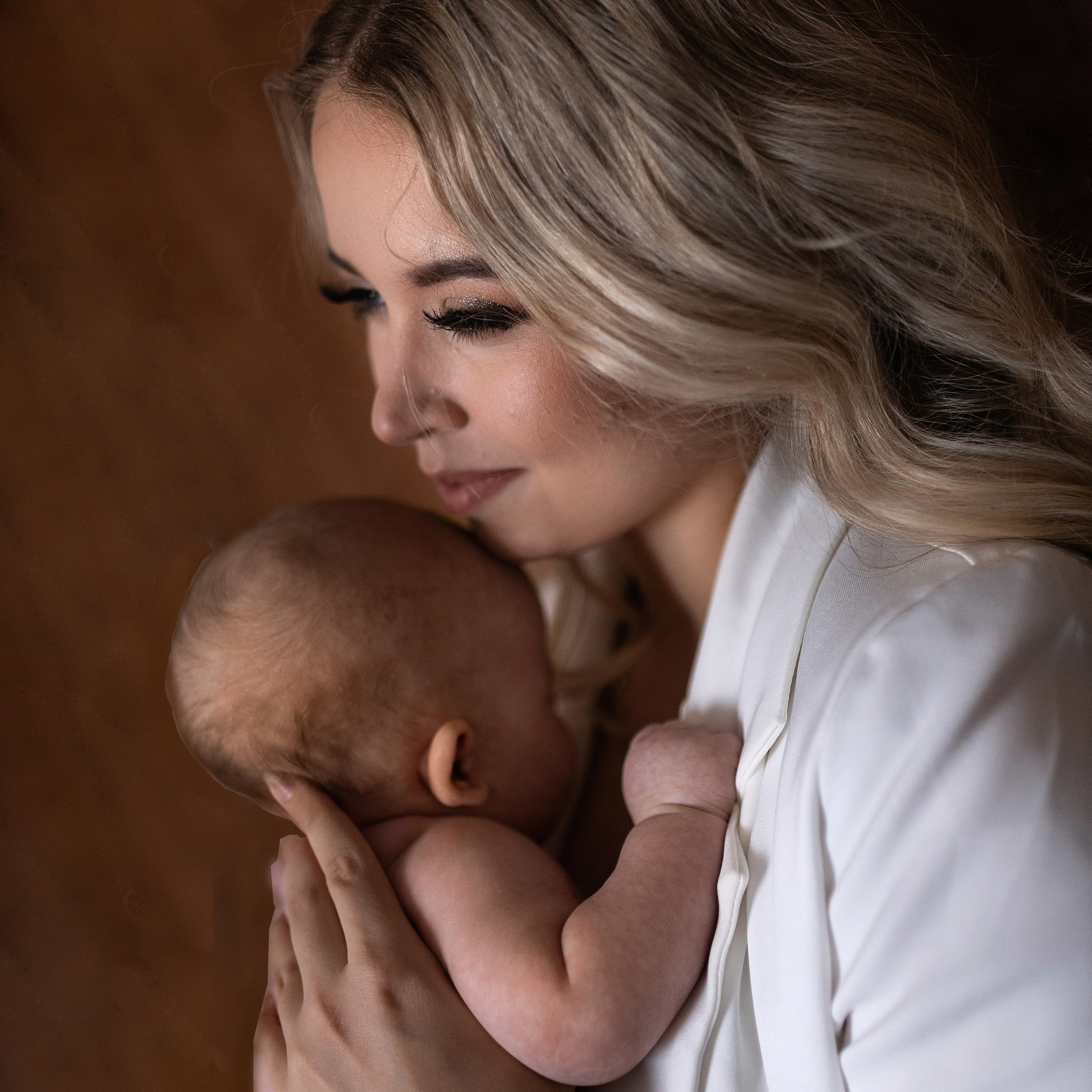 Вовка с мамой