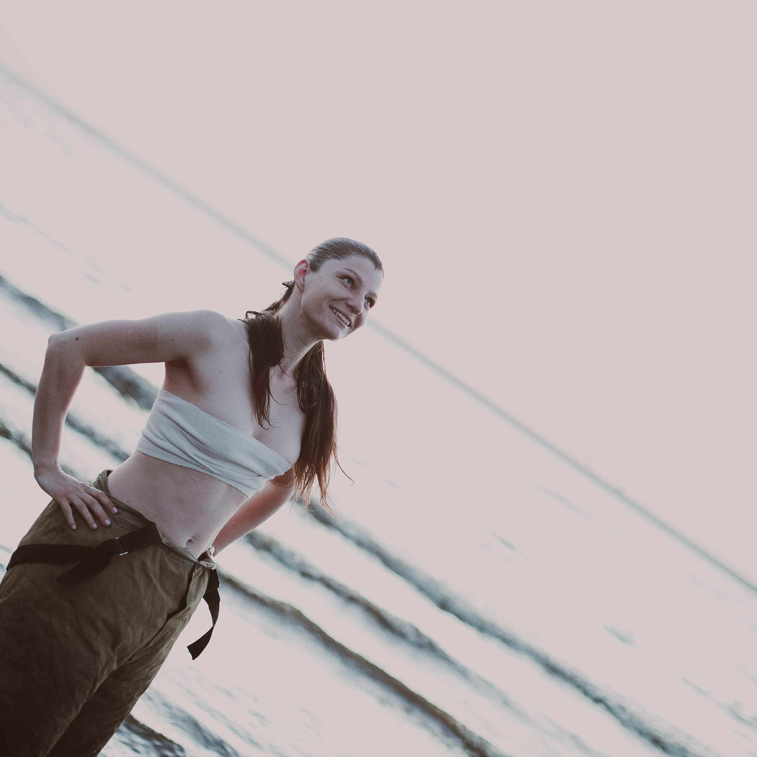 Настя. Фотосессия с огнем и водой. Эротический фотограф Ирина Подборская (18+)