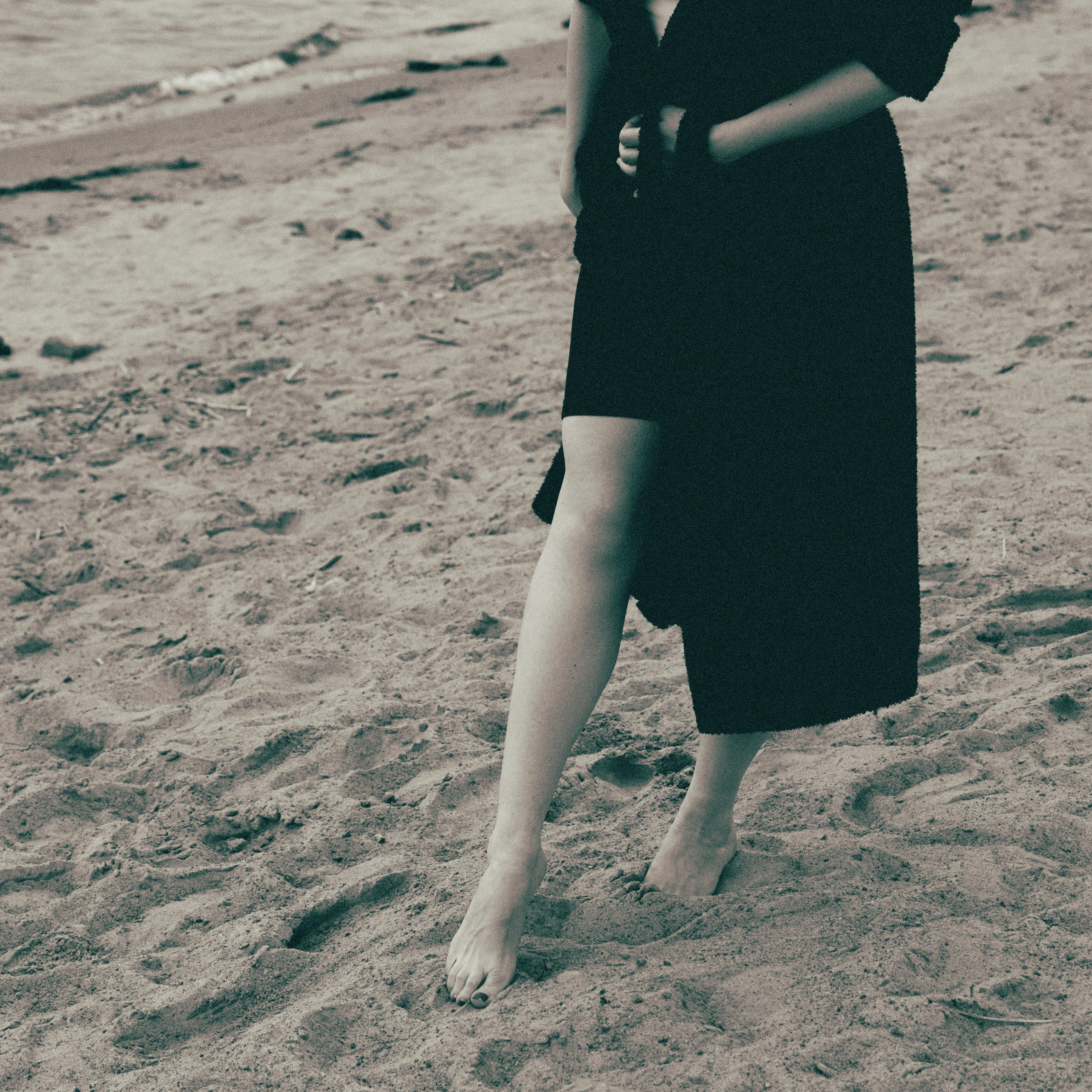 Таня. Фотосессия на пляже осенью. Эротический фотограф Ирина Подборская (18+)