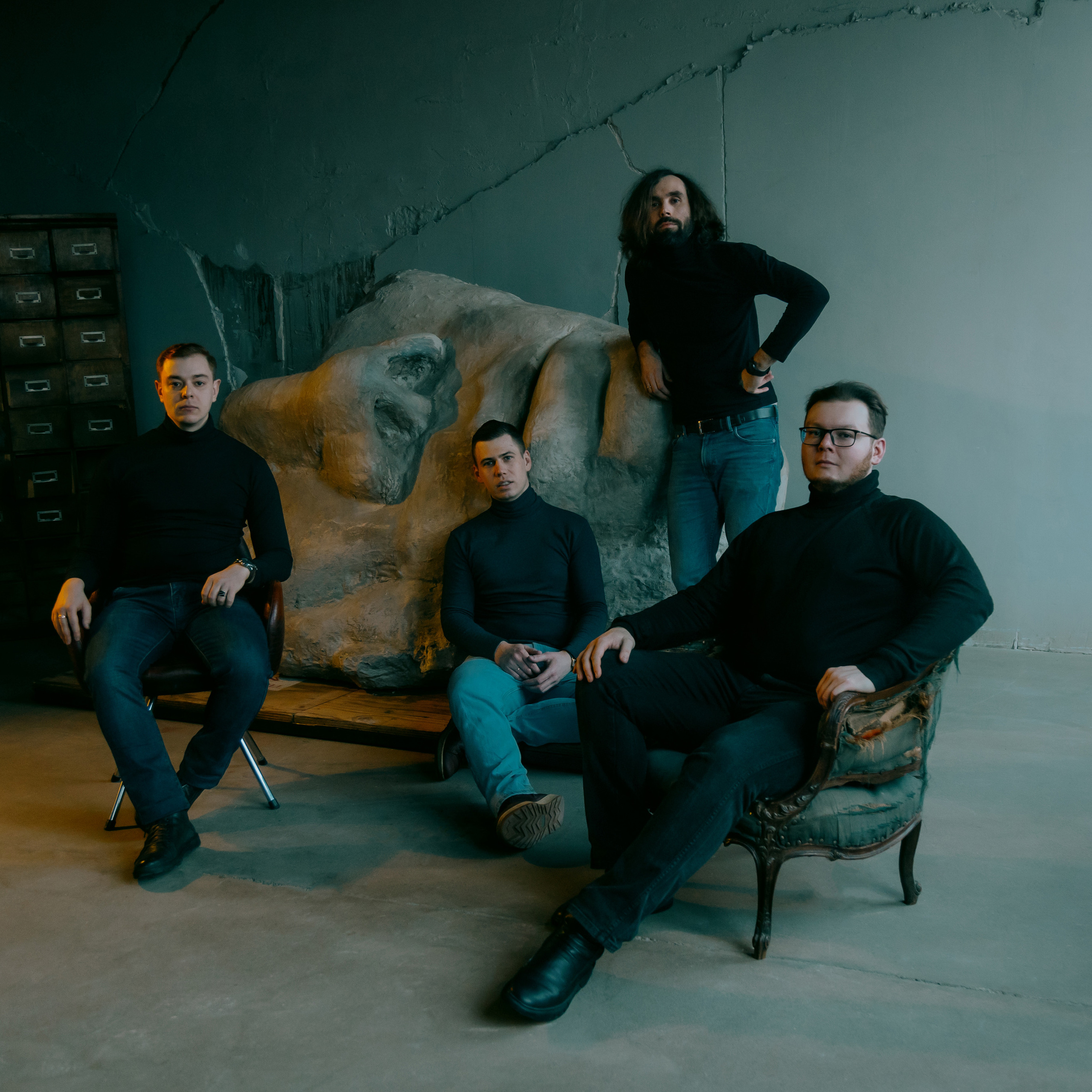 Группа Billy Fonom: работа над обложкой