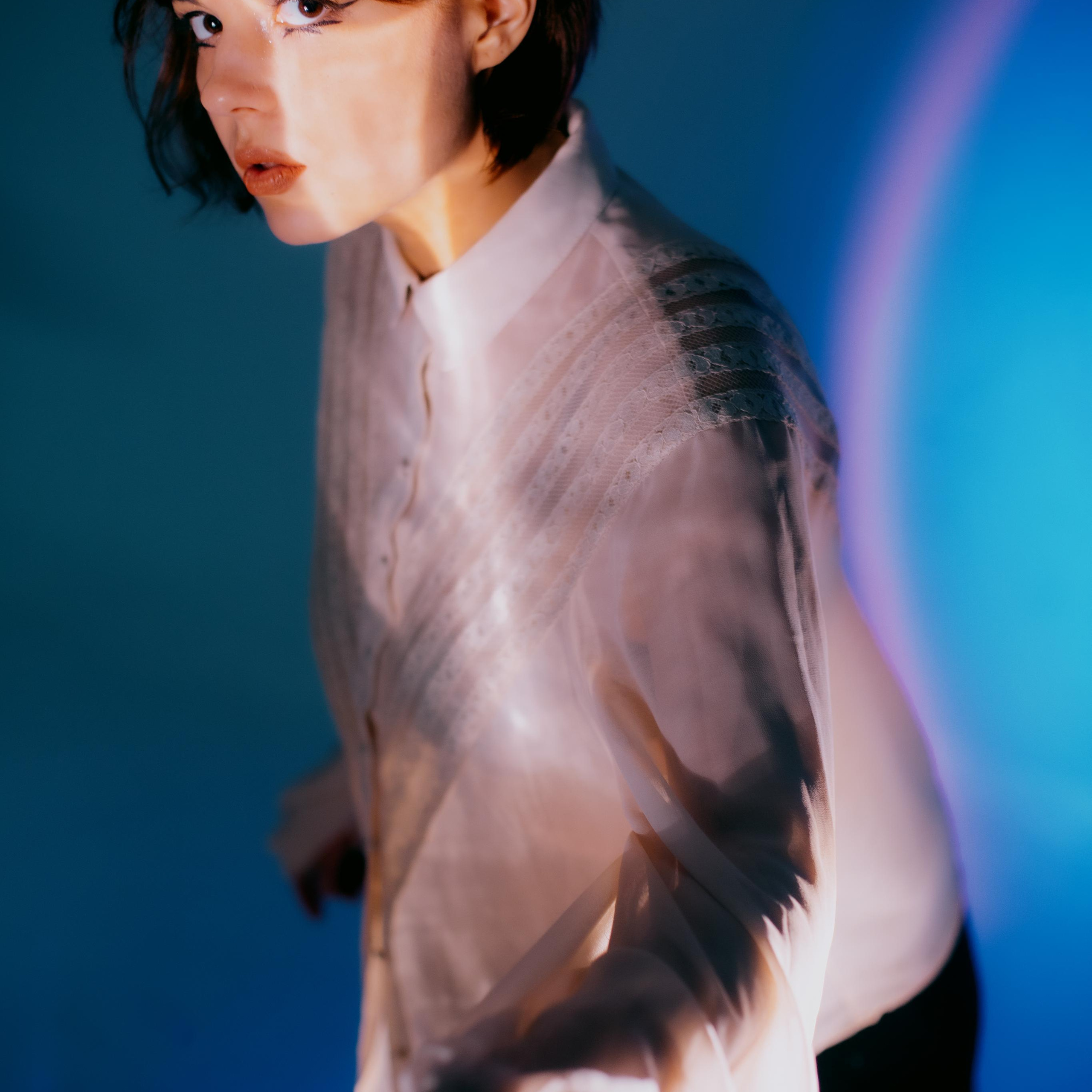 Студийный цветной свет: Вика