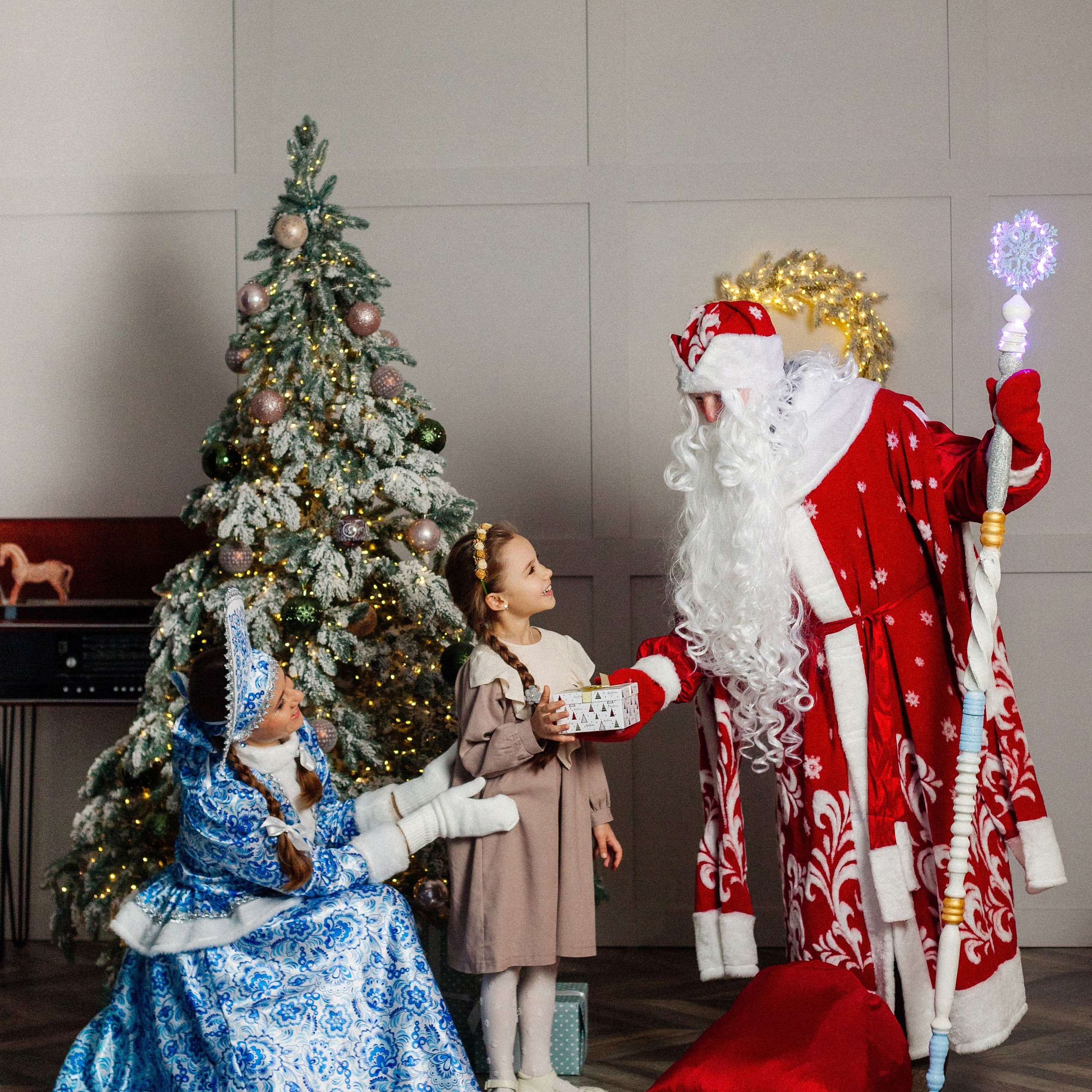 Дед Мороз и Снегурочка