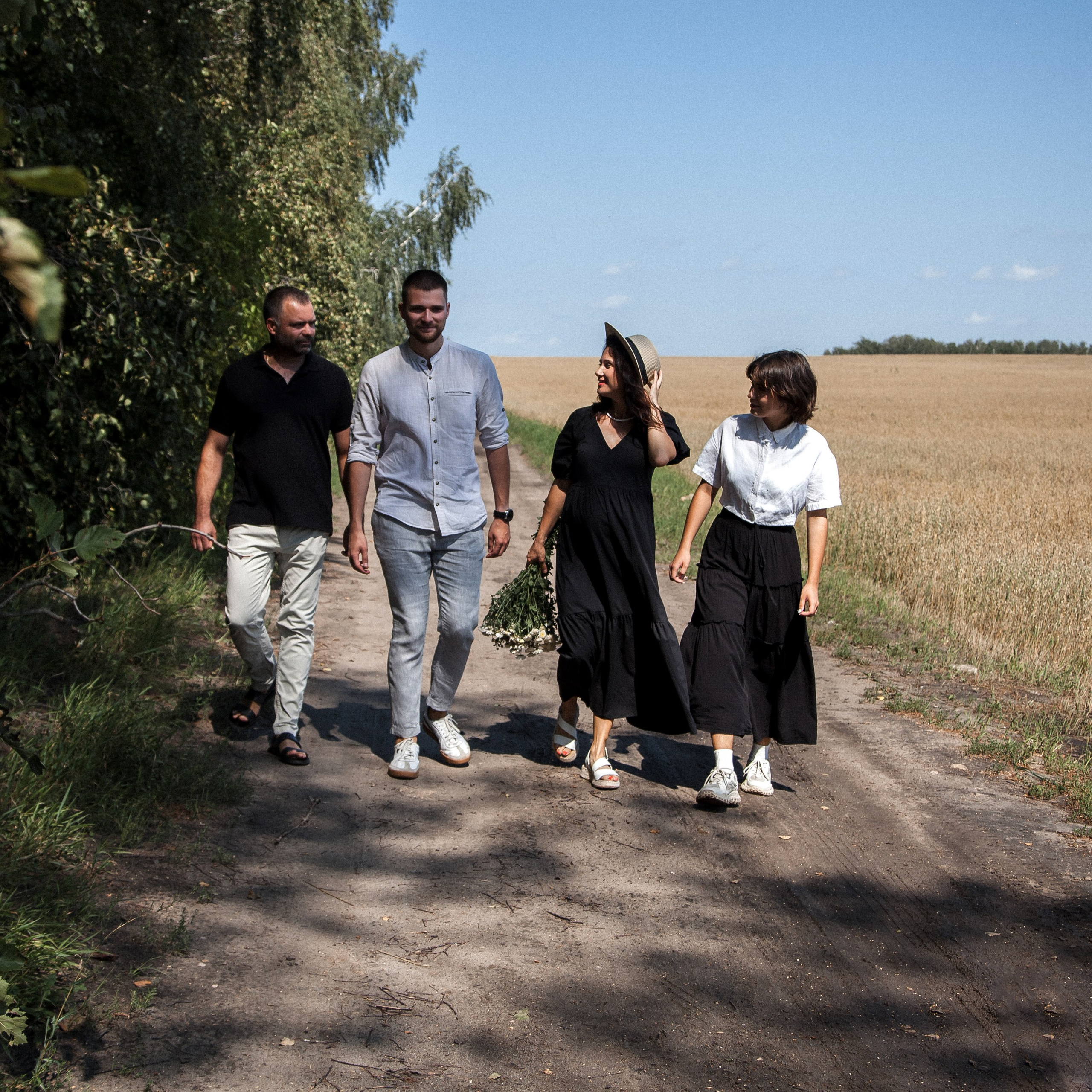 Михаил, Ирина, Роман и Ксения