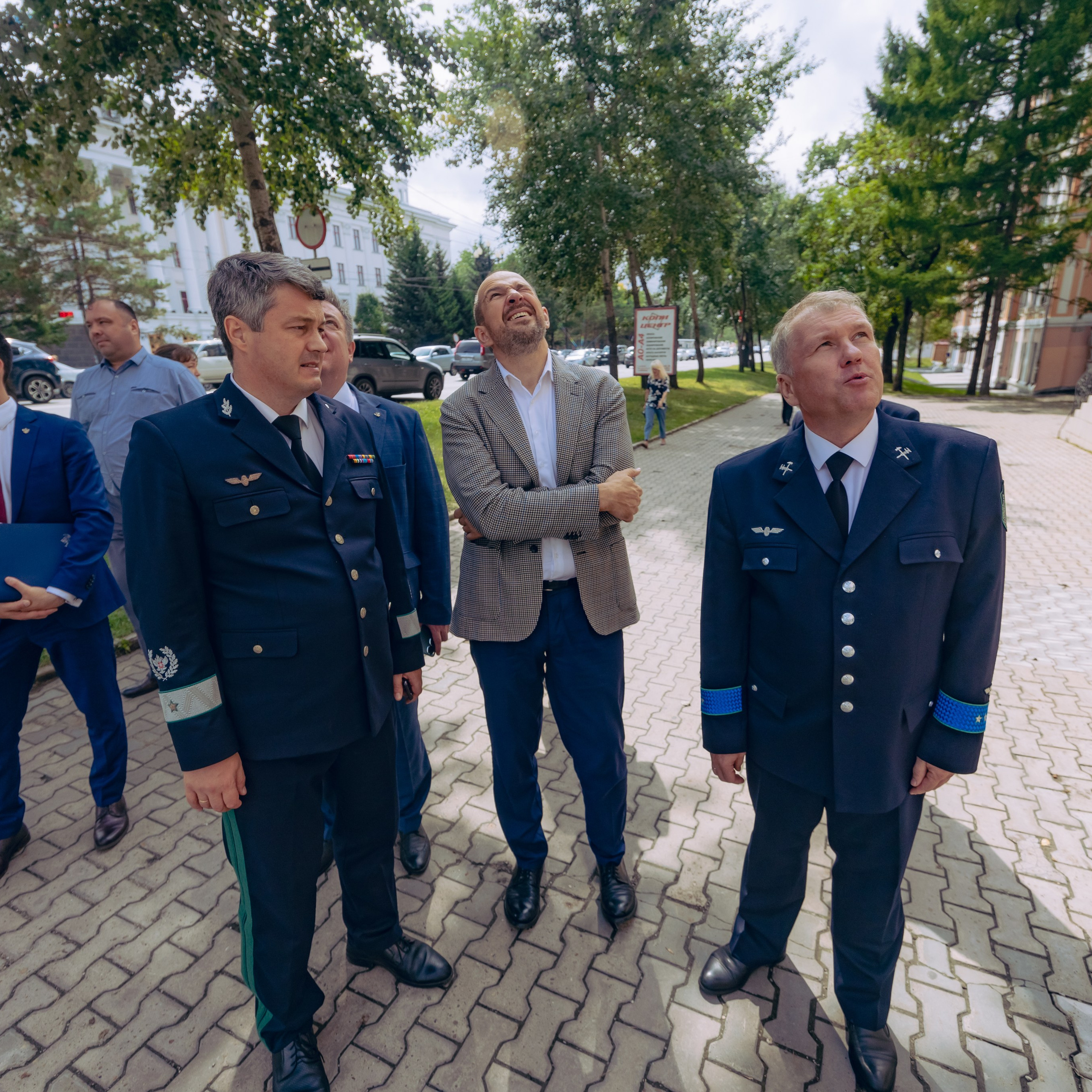 Визит Сахарова А. Г., главы Росжелдора