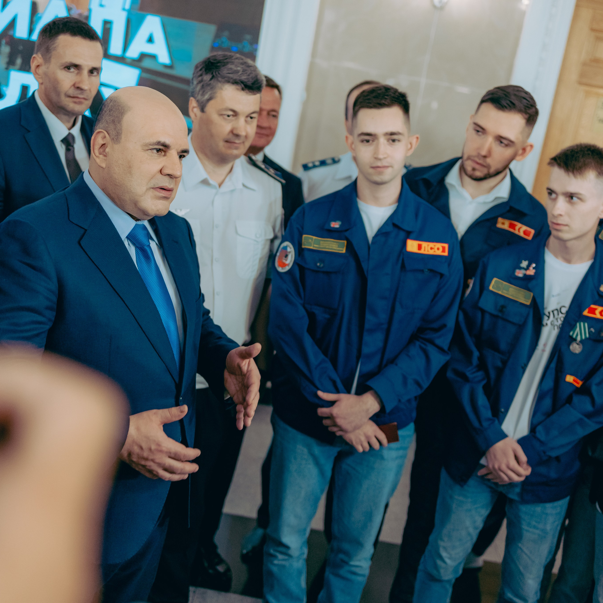 Официальный визит Михаила Мишустина в ДВГУПС