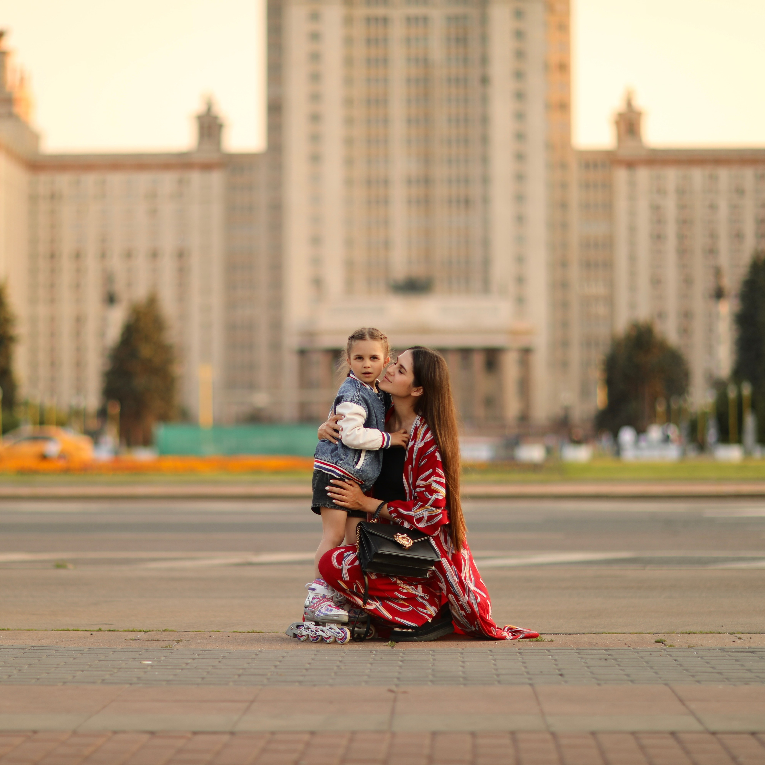 Знойное лето в Москве (Семейная фотопрогулка)
