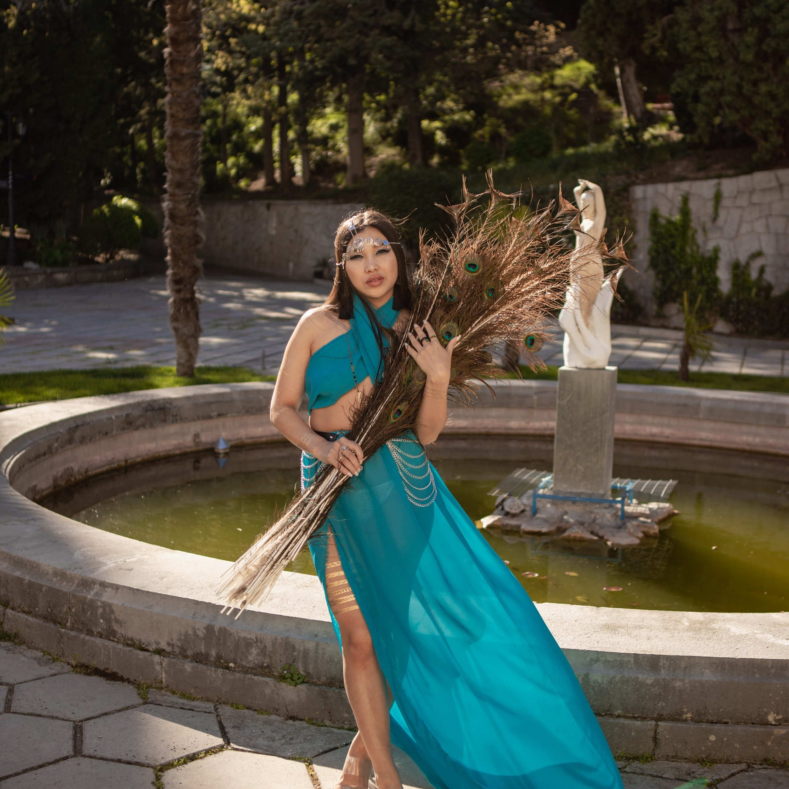 Съемка в исторических местах (Дюльбер)