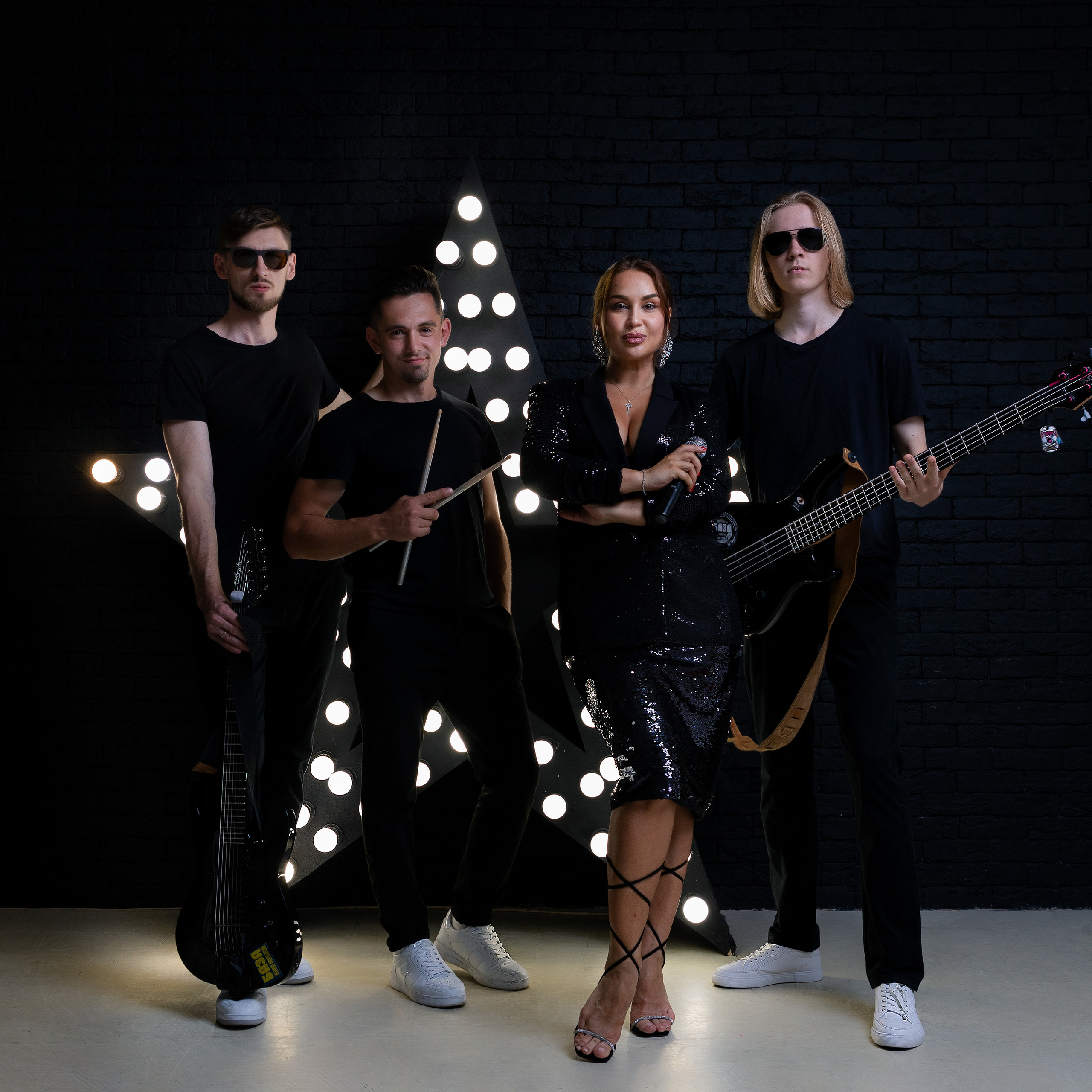 Фотосет для музыкальной группы