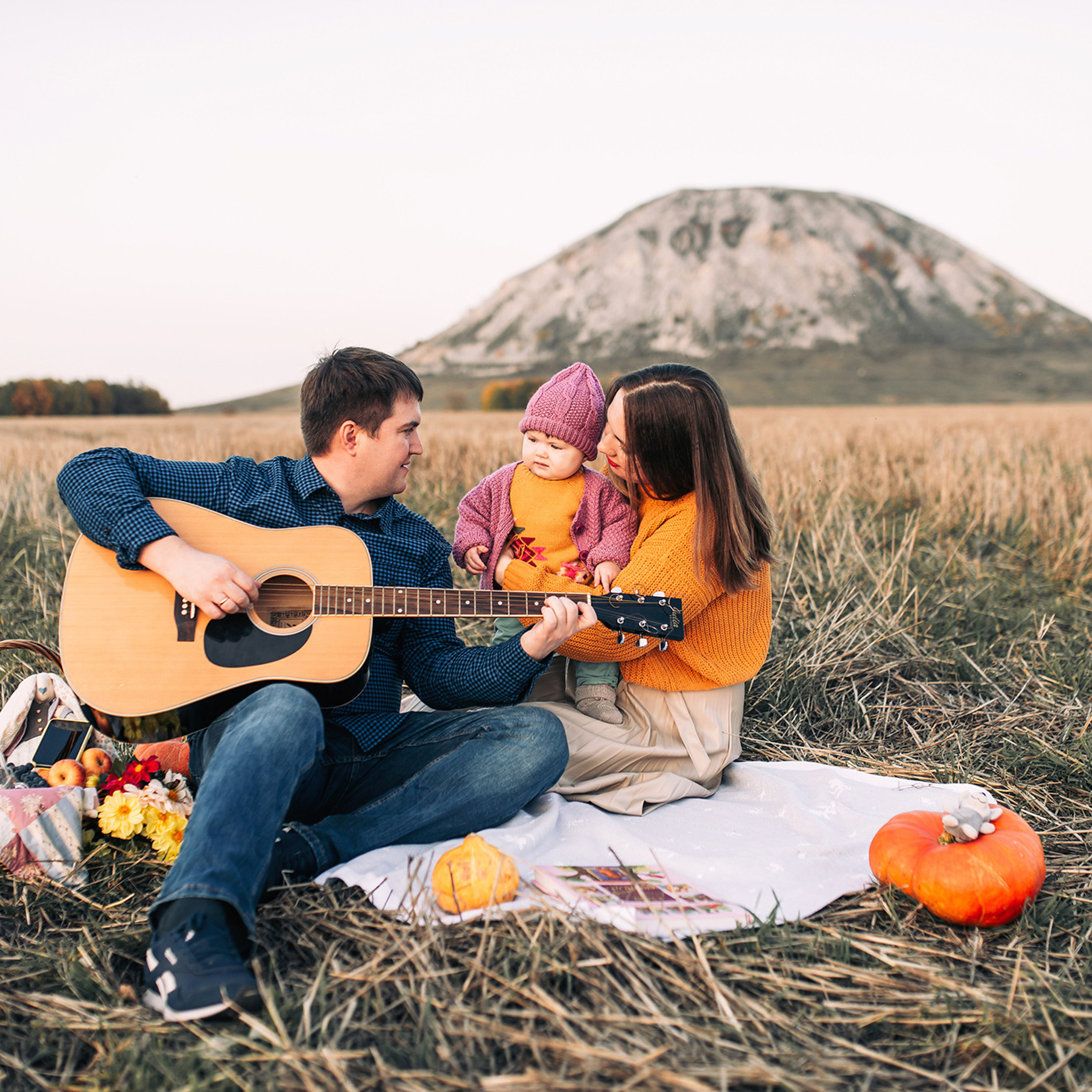 Торатау, осень, тыквы