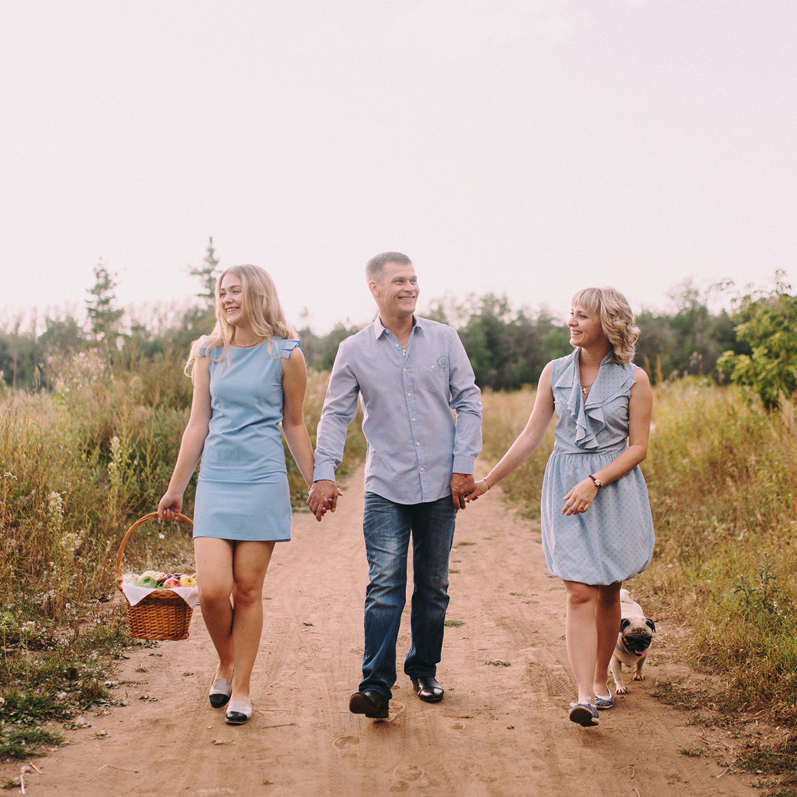 Максим, Евгения, Аня