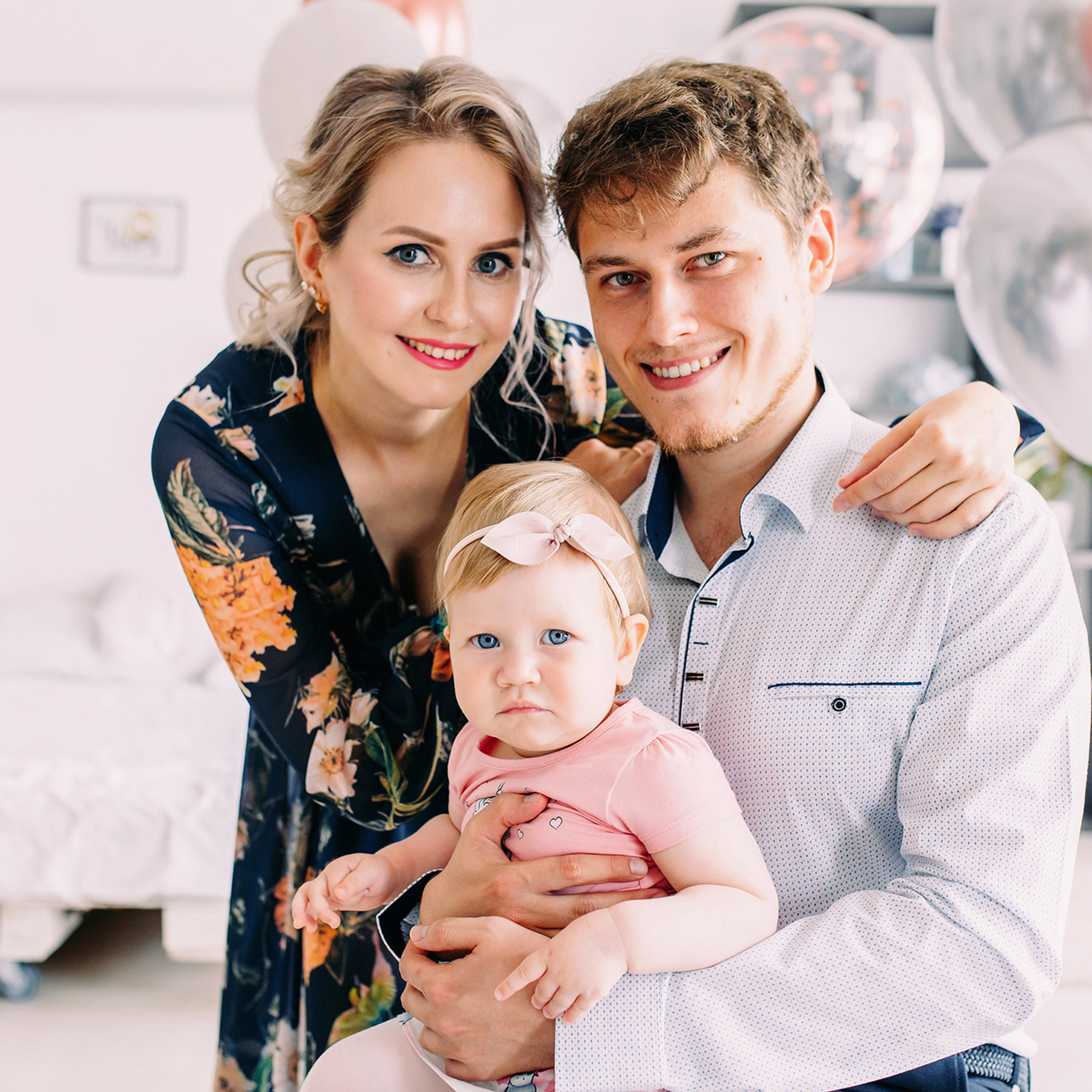 Евочке 1 годик