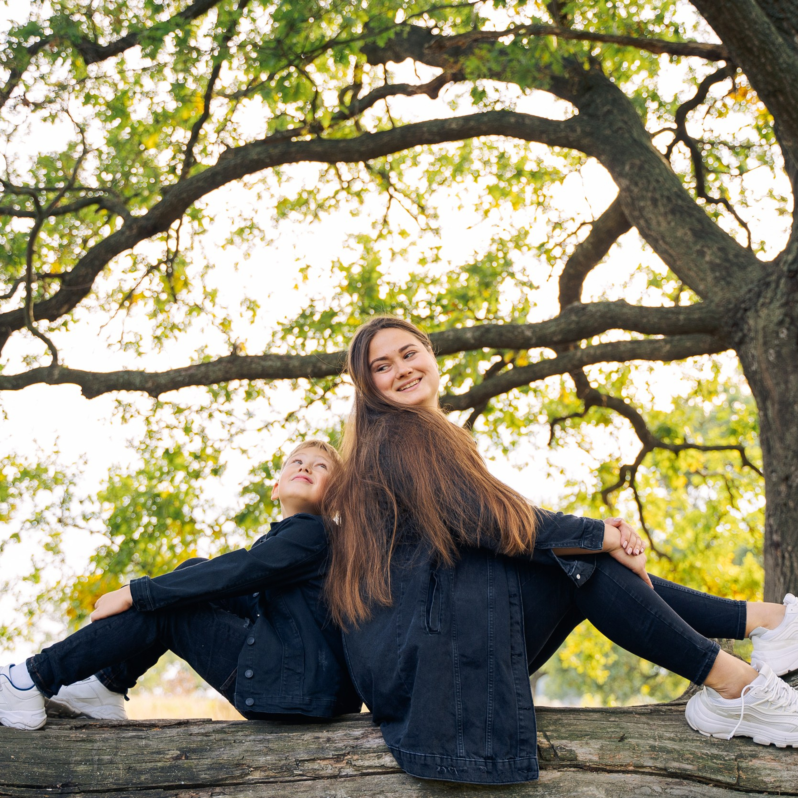 Таня с сыном