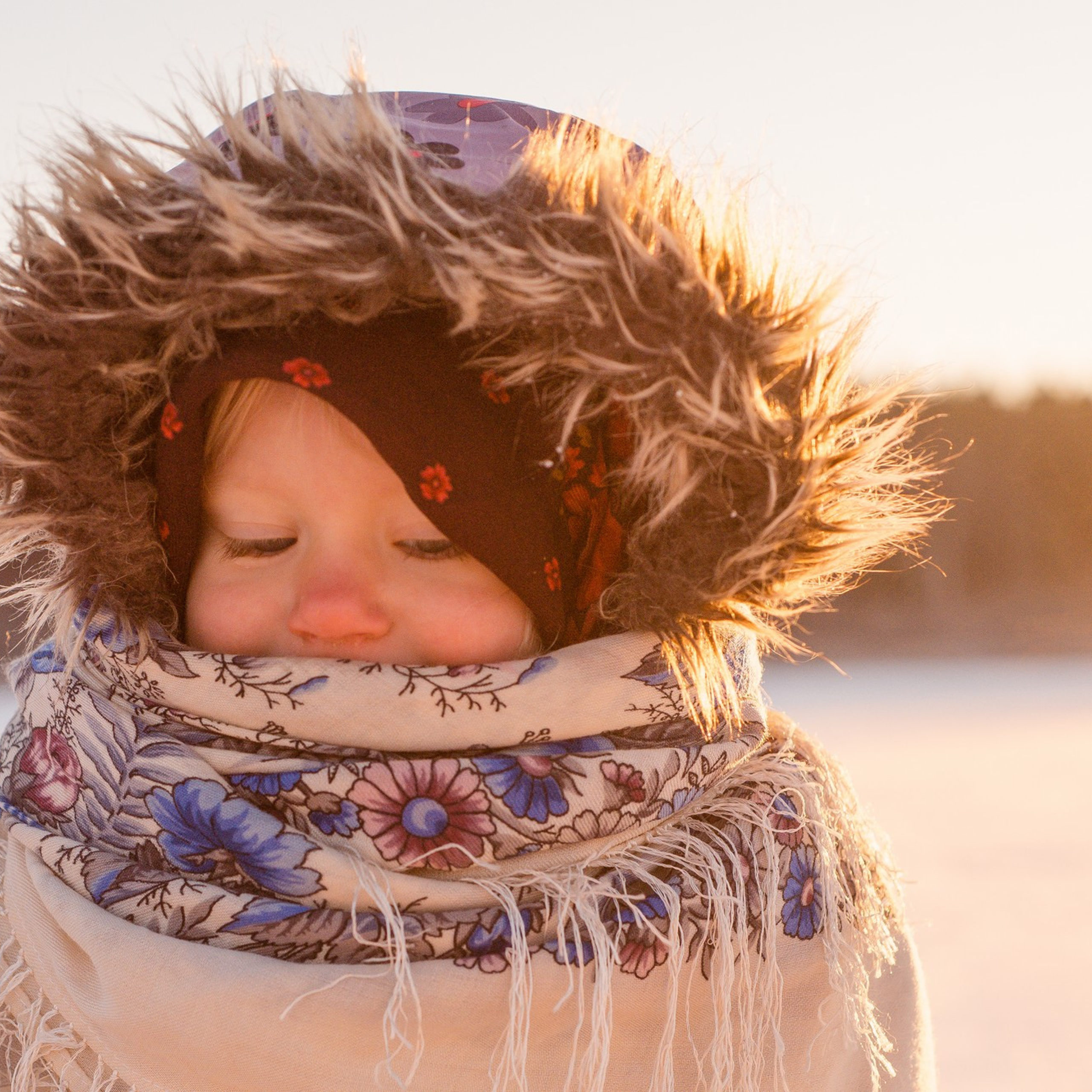 2020 Зимний фотосет дети