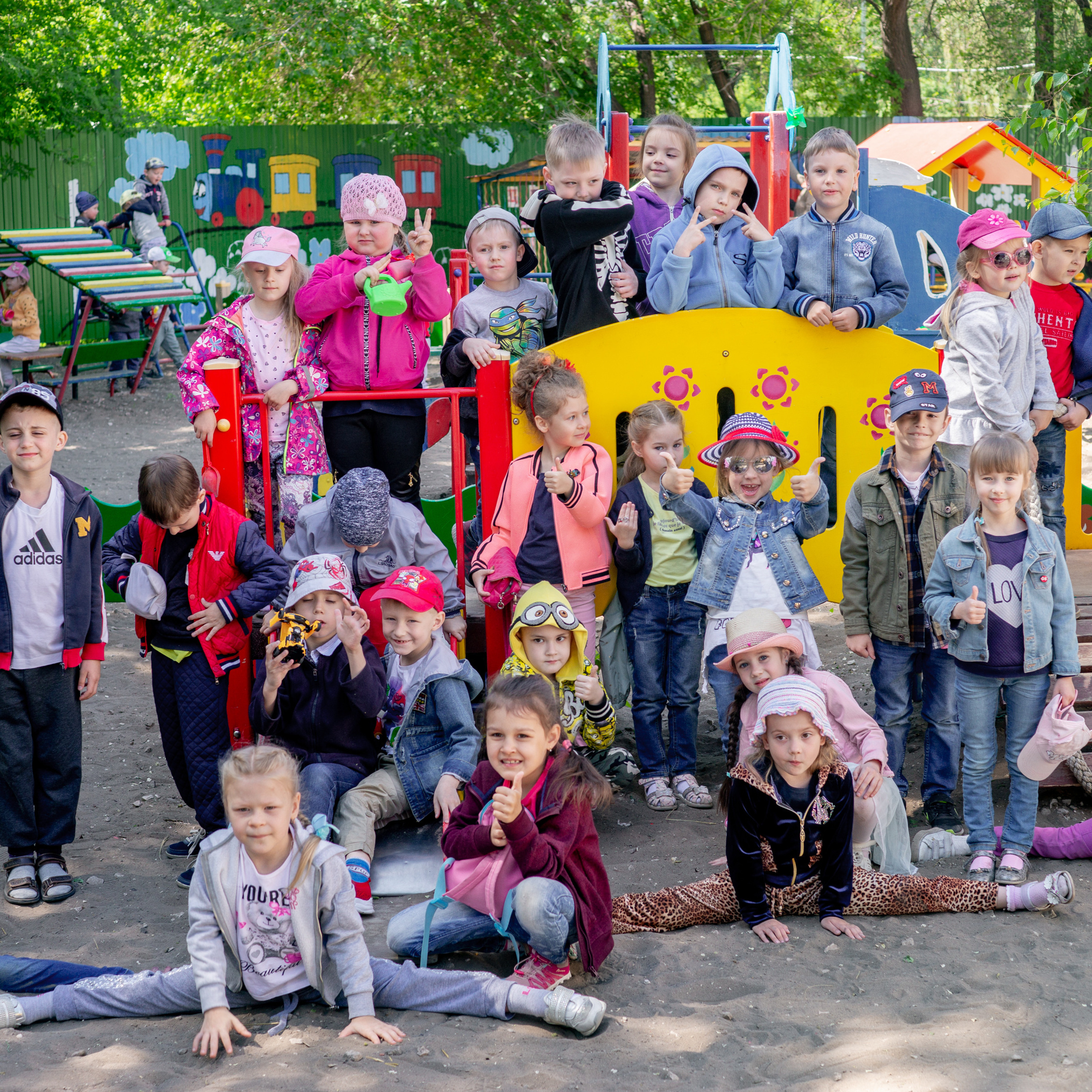 один день из жизни в детском саду