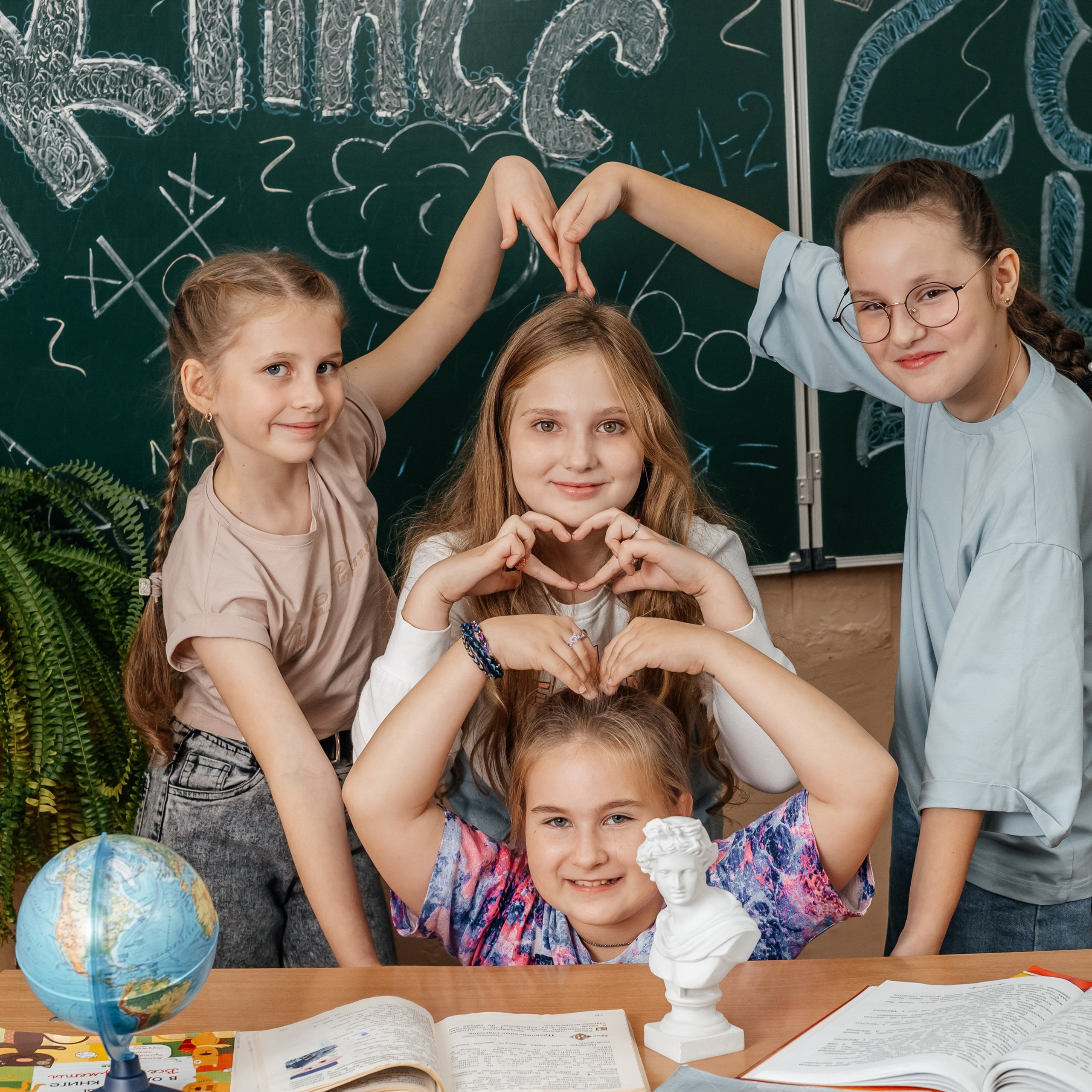 4 кл сьемка в Школе