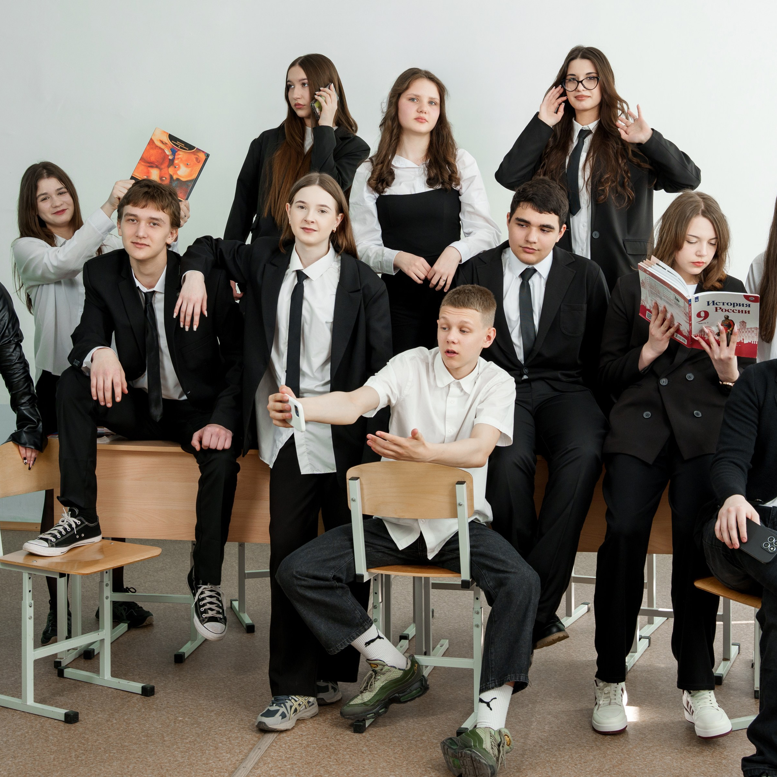 11 класс сьемка для альбома в школе