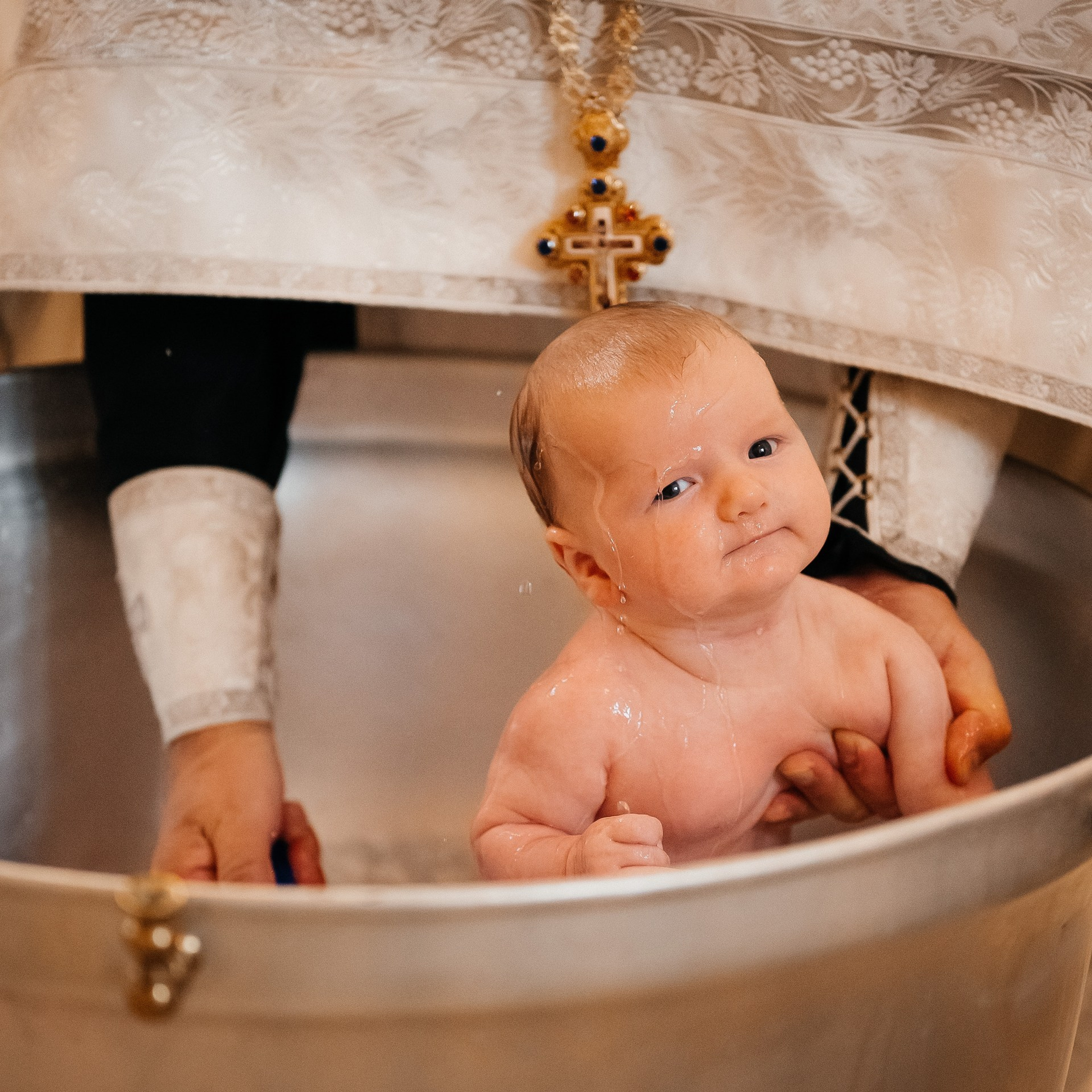 Таинство Крещения Луки