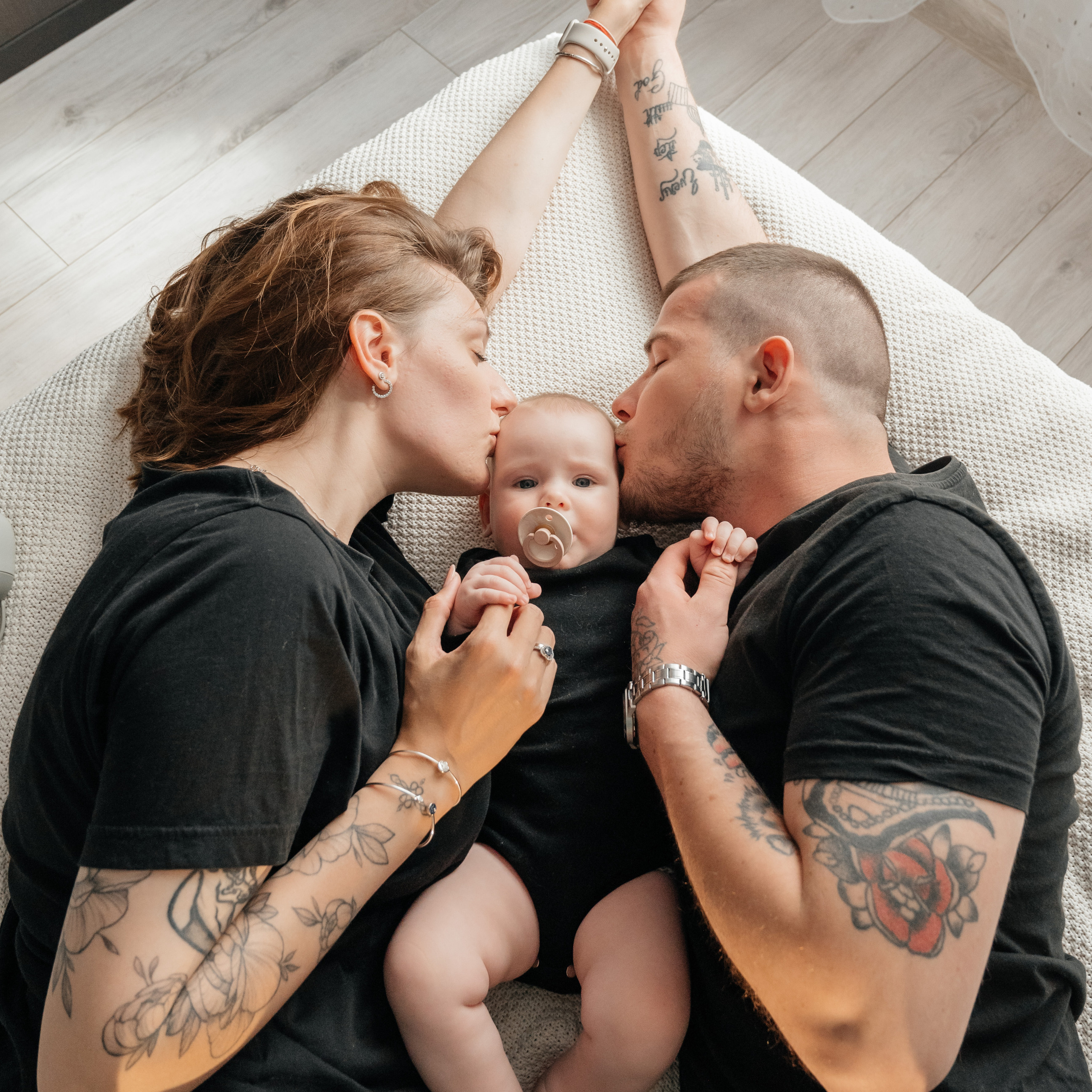 Анастасия, Андрей и малышка Алина