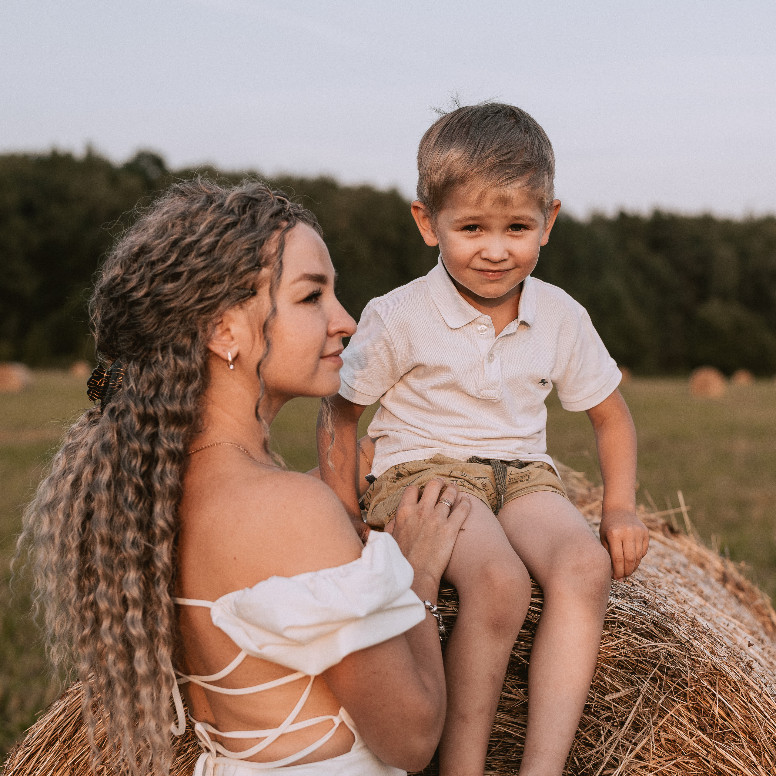 Юлия с сыновьями