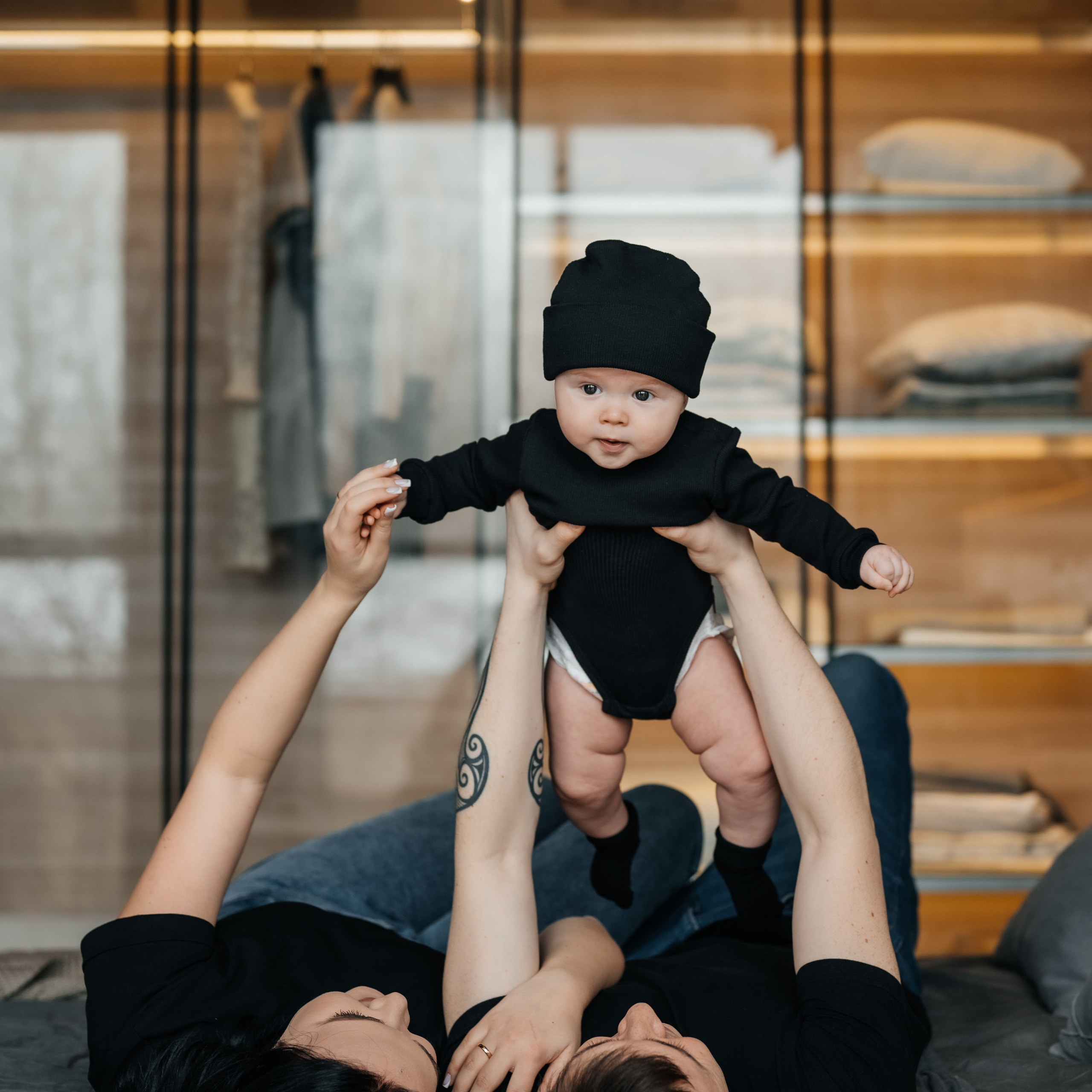 Екатерина, Евгений и Мирон