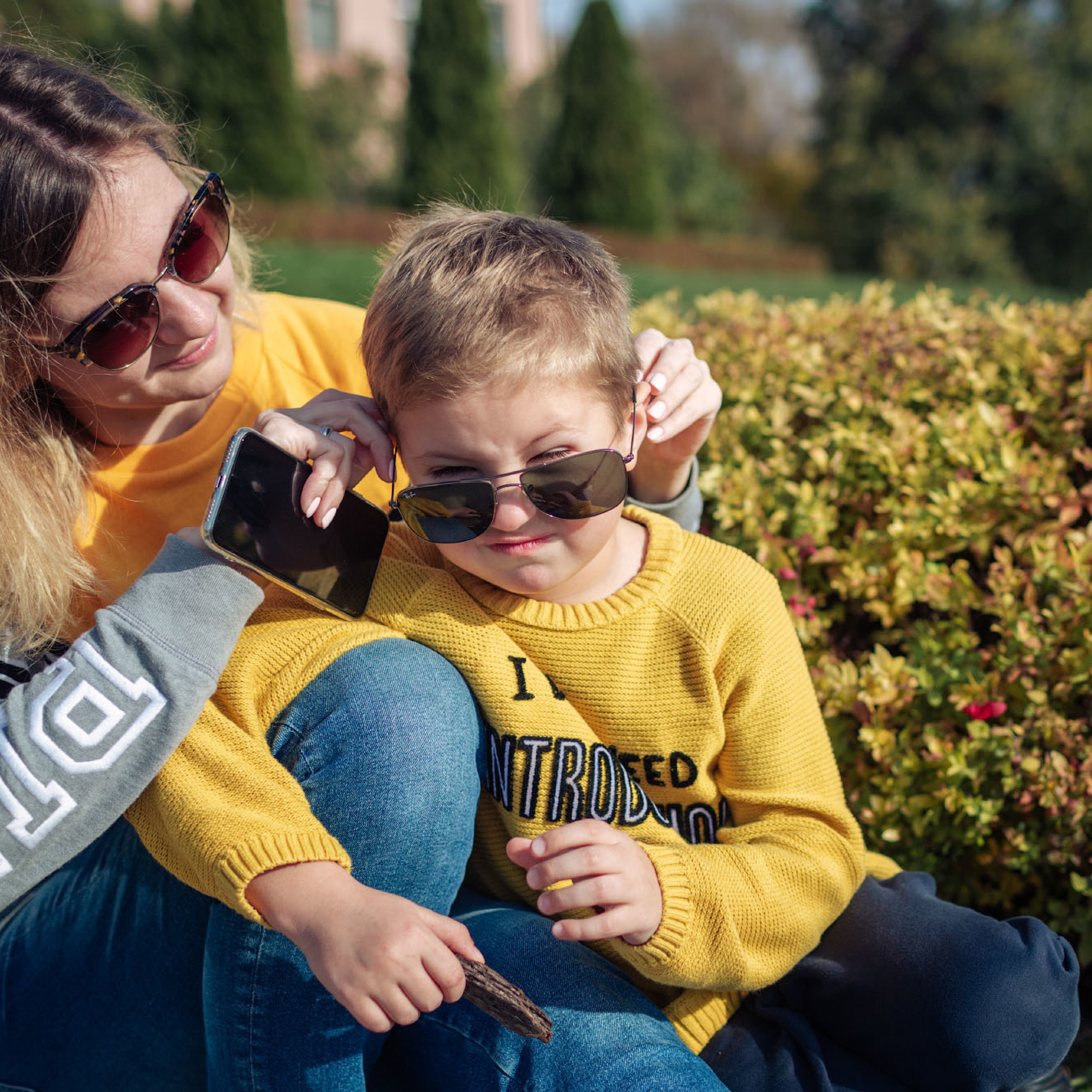 Семейная фотосессия в Ботаническом саду. Фотограф в Москве Татьяна Байкова