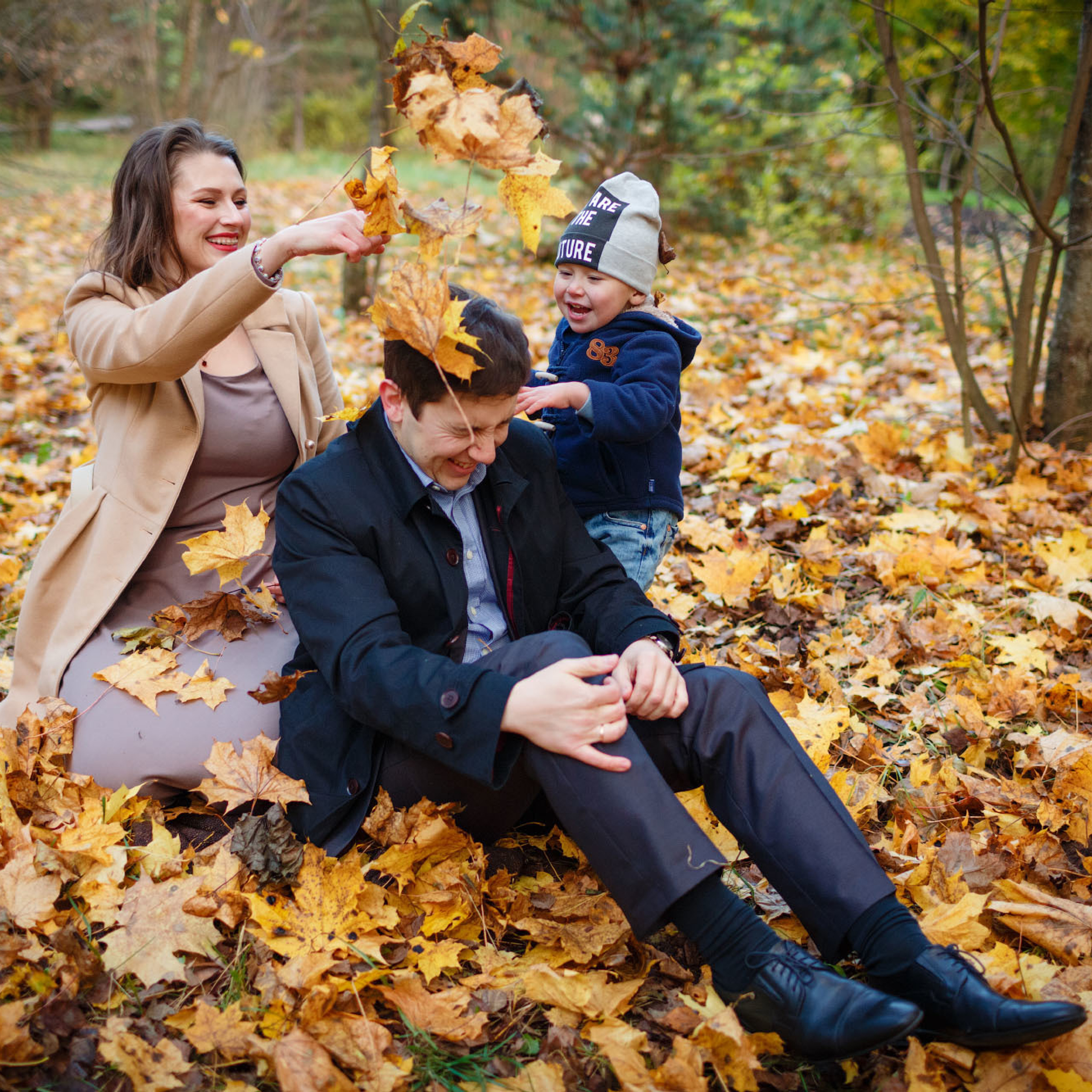 Семейная фотосессия в Серебряном Бору. Фотограф в Москве Татьяна Байкова