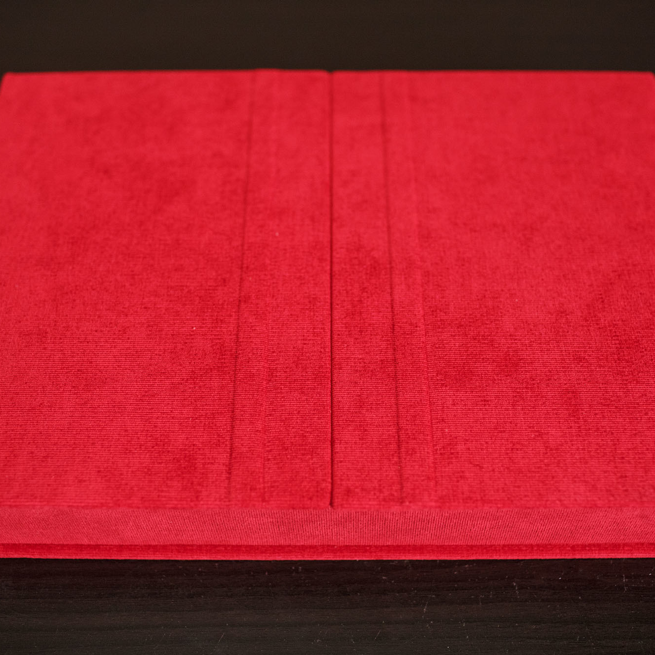 Красная фотокнига из ткани. Фотограф в Москве Татьяна Байкова