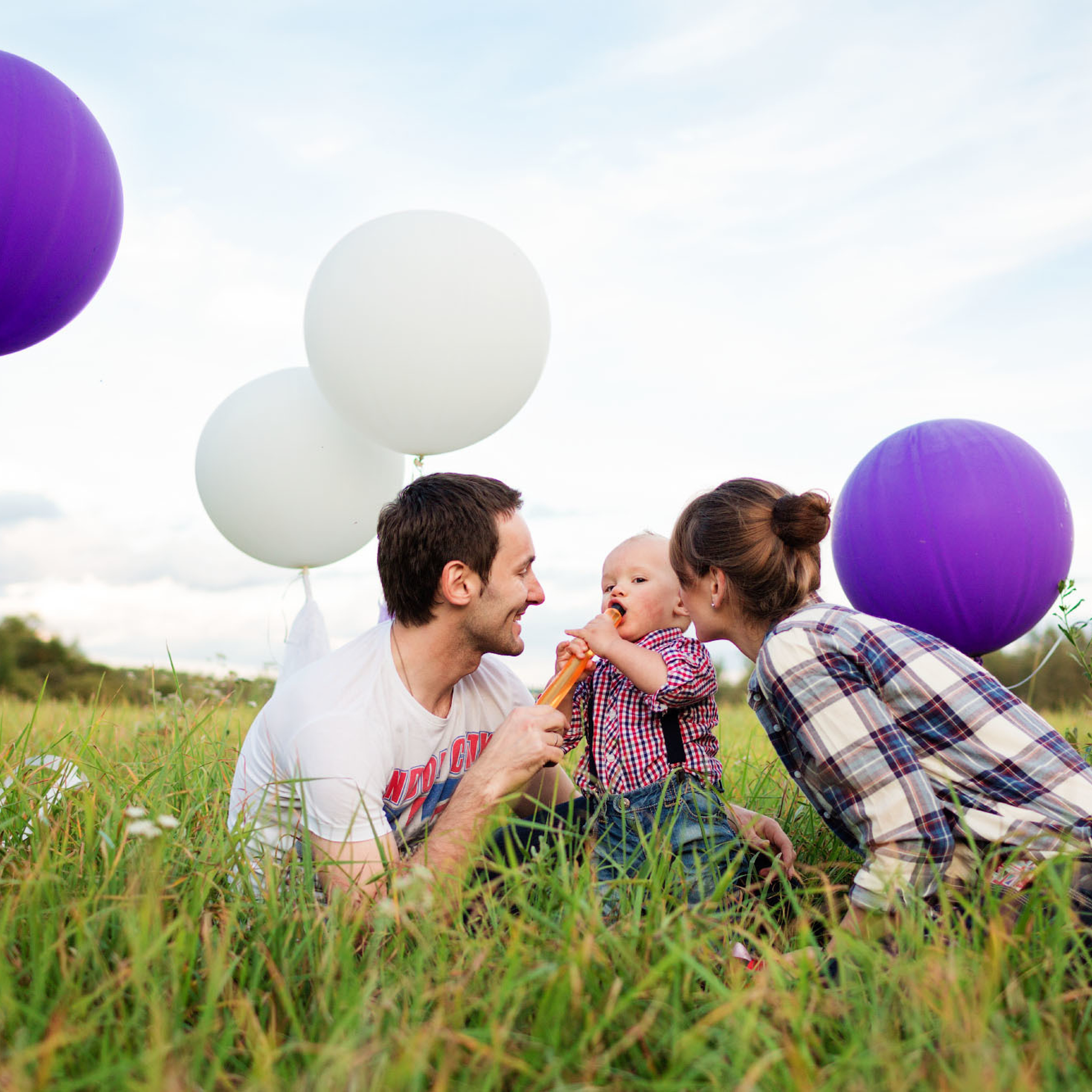 Фотосессия на первый день рождения Кирюши. Фотограф в Москве Татьяна Байкова