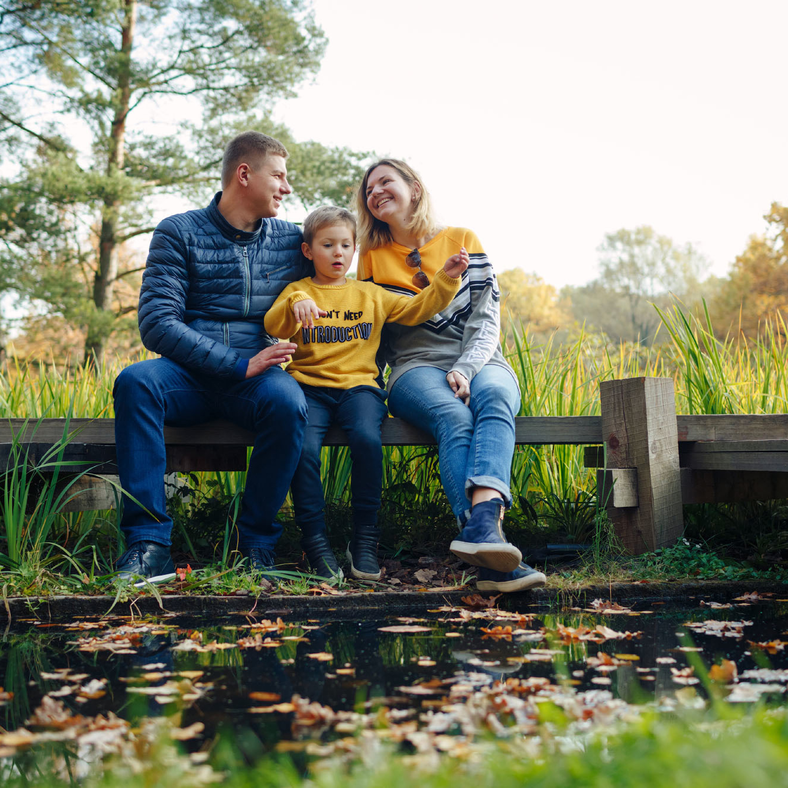 Семейная фотосессия в Ботаническом саду. Фотограф в Москве Татьяна Байкова
